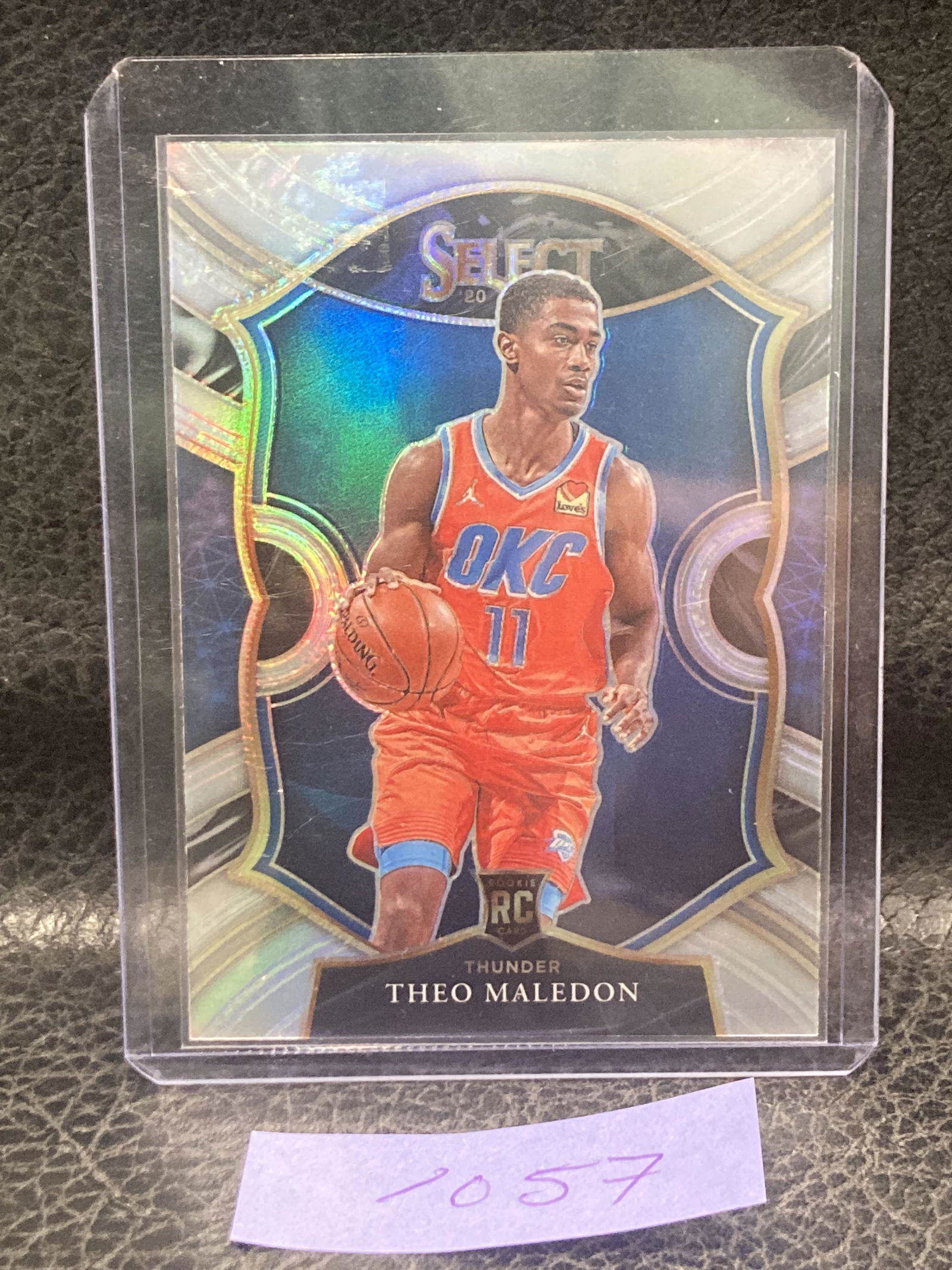 Theo Maledon 2020-21 Select Silver Concourse Prizm Rc (1 of 2)