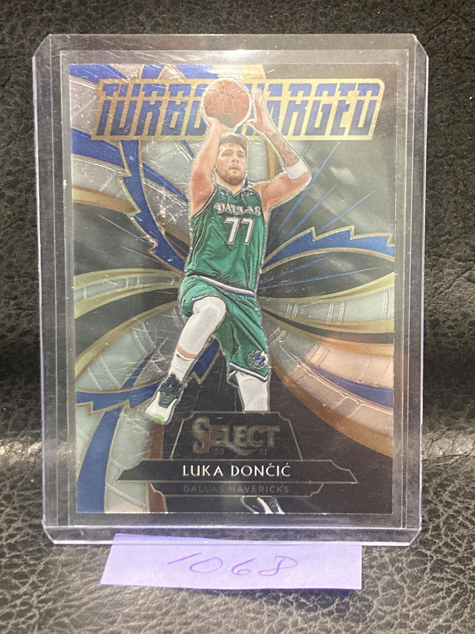 Luka Doncic Select Turbocharged Basketball Card Dallas Mavericks Mavs (1 of 2)
