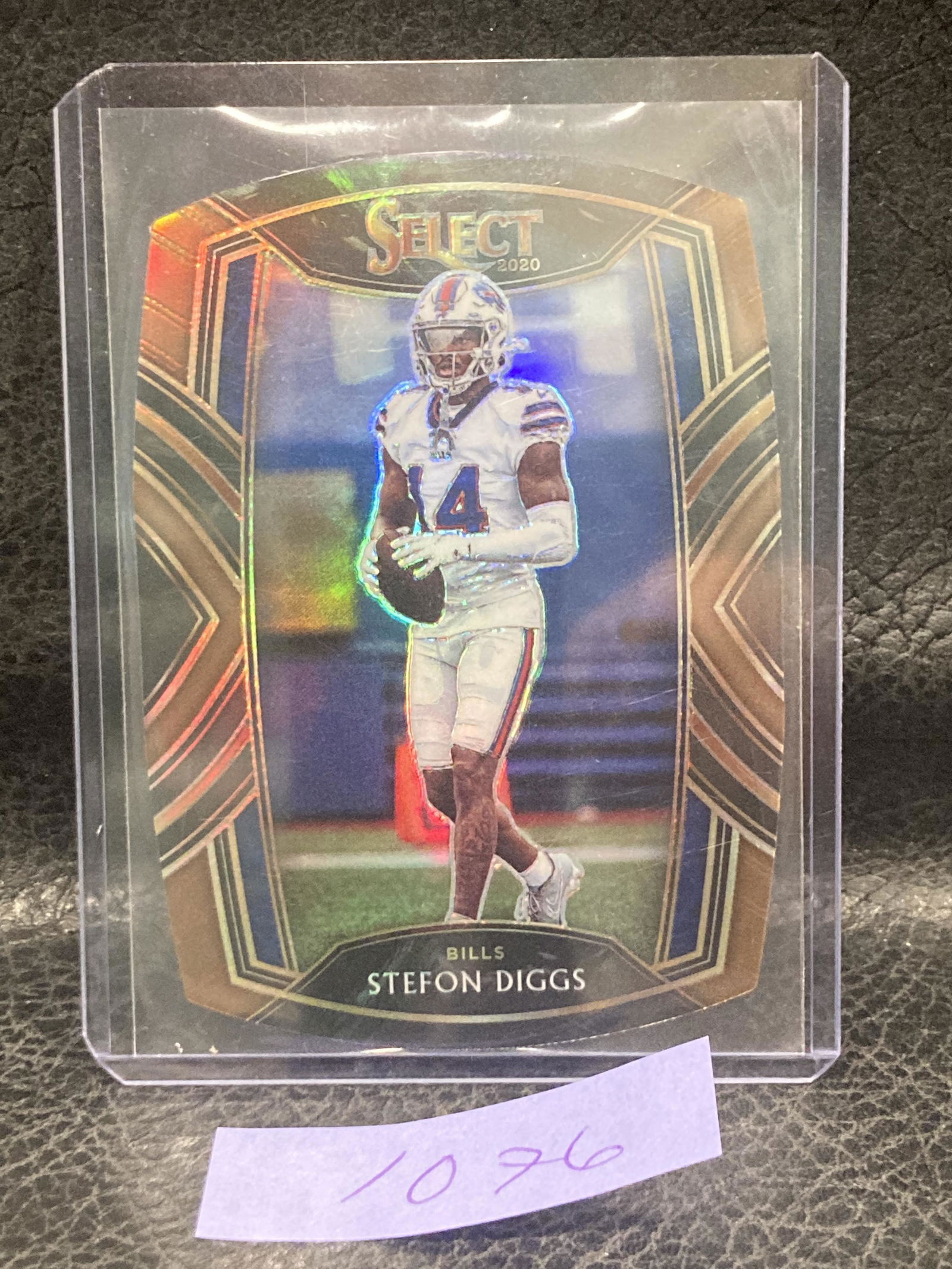 Stefon Diggs 2020 Panini Select Club Level Copper Die-Cut Prizm /355 Bills (1 of 2)