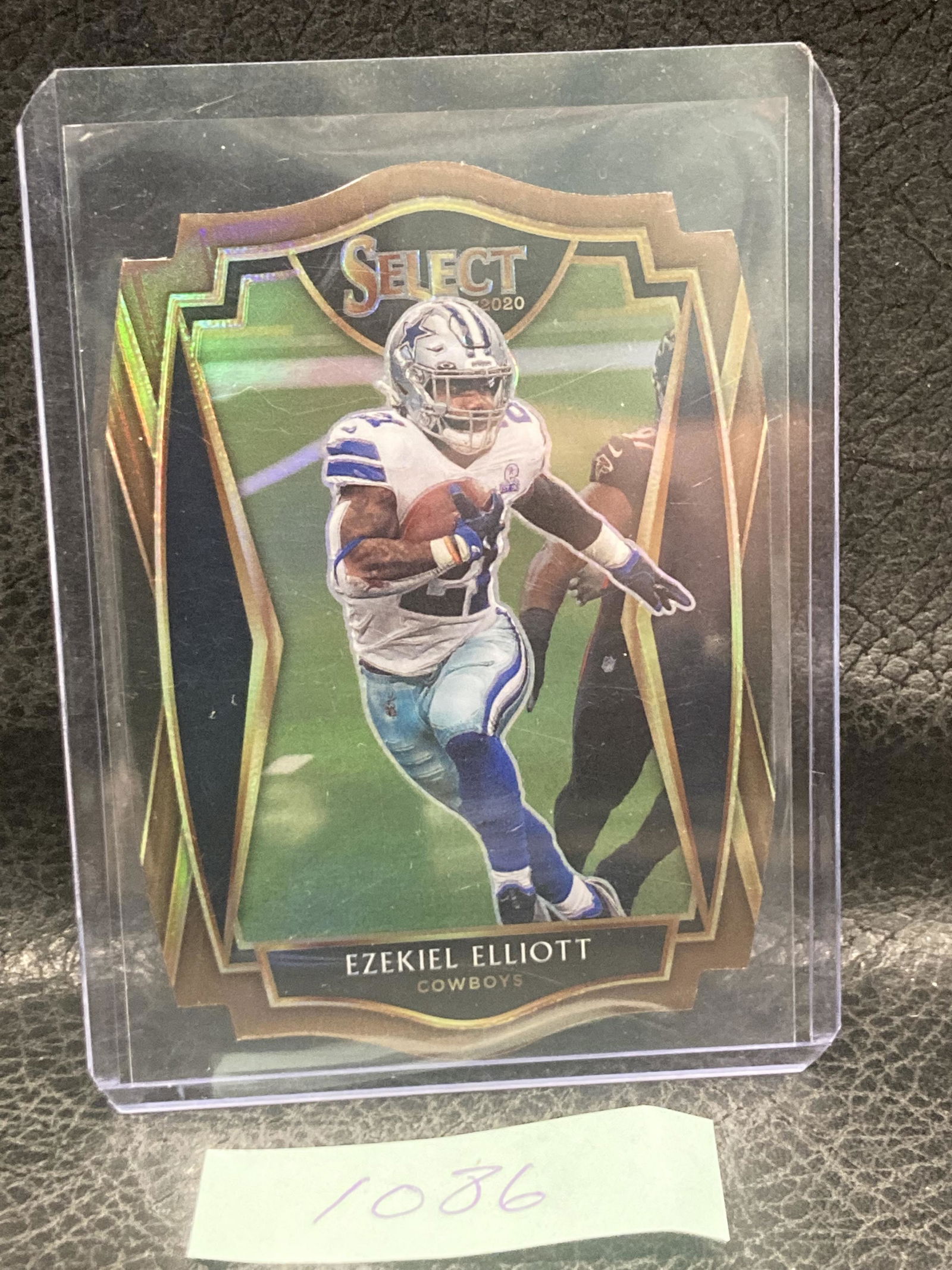 Ezekiel Elliott 2020 Select Concourse Copper Prizm Die Cut /355 Cowboys (1 of 2)