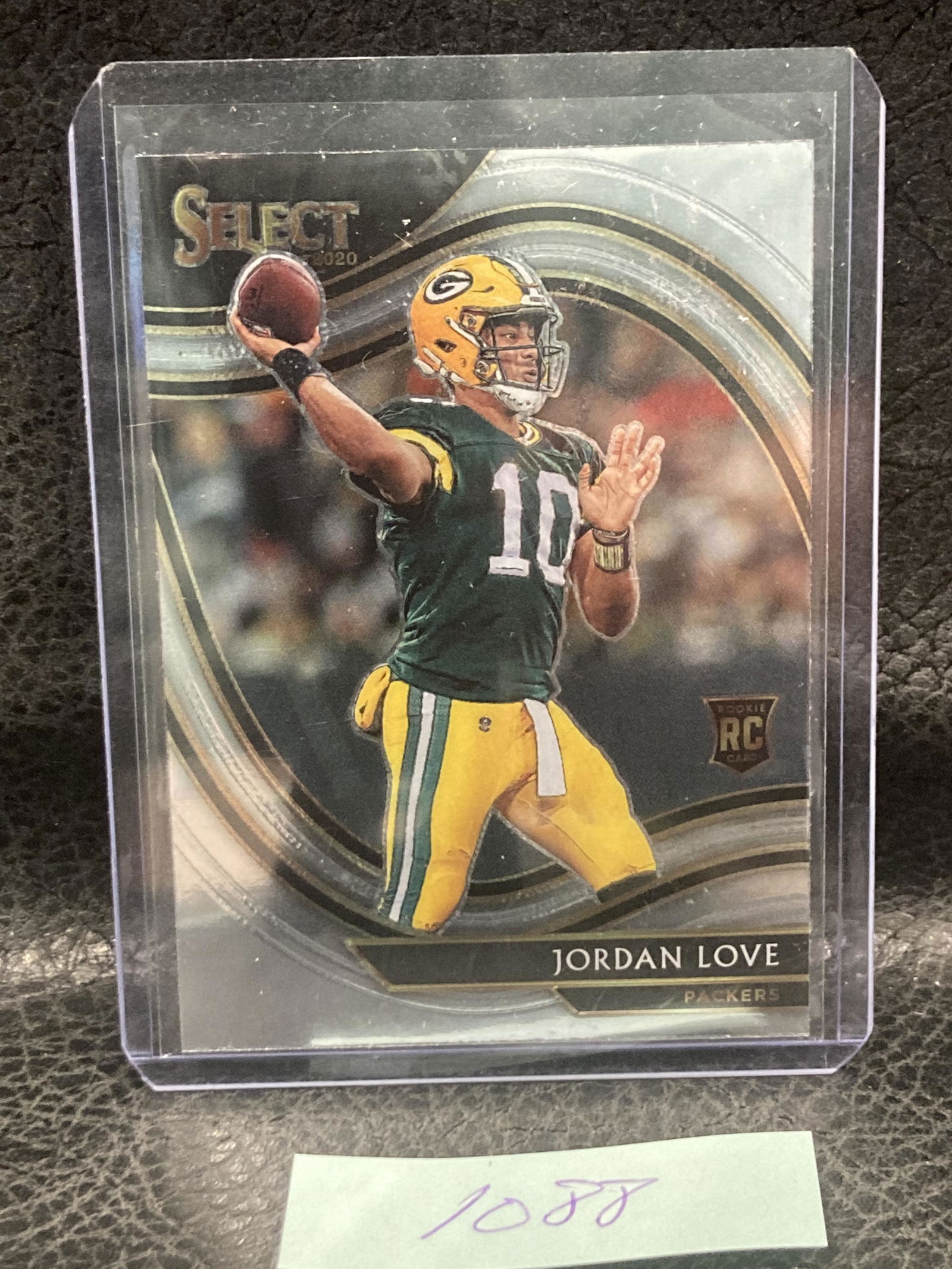 Jordan Love 2020 Select Field Level Rookie Card Rc #347 Packers (1 of 2)