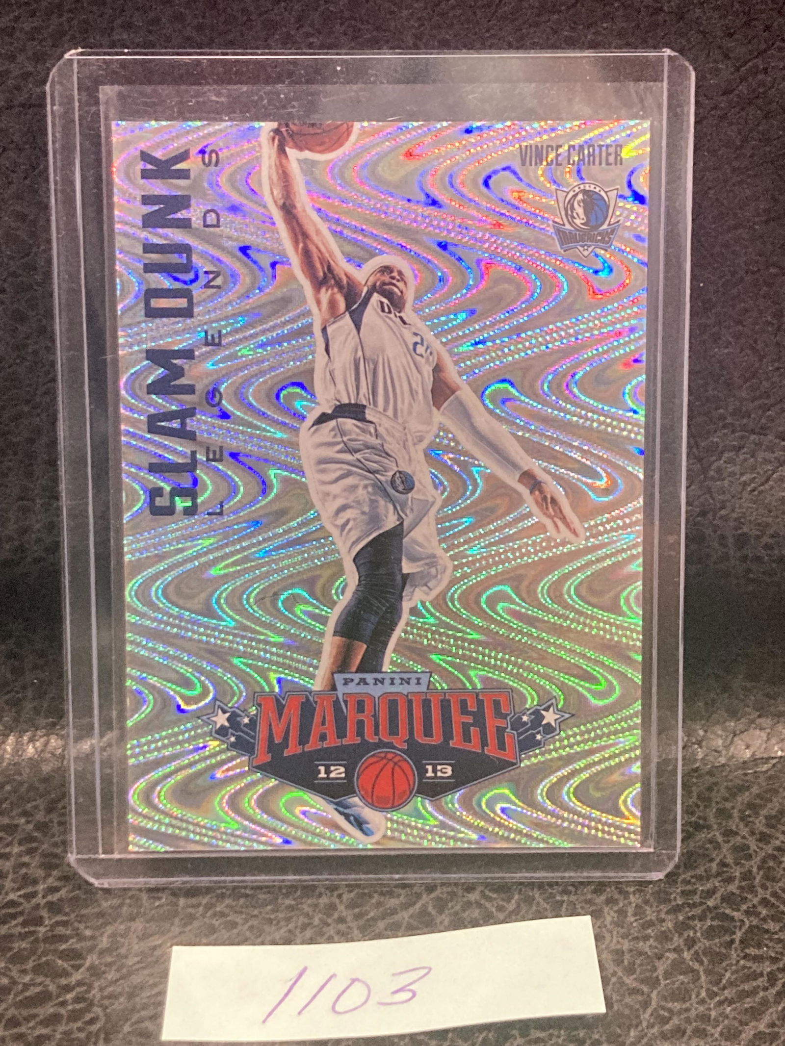 Vince Carter 2012 Panini Marquee Slam Dunk Legends Mavericks Toronto Raptors (1 of 2)