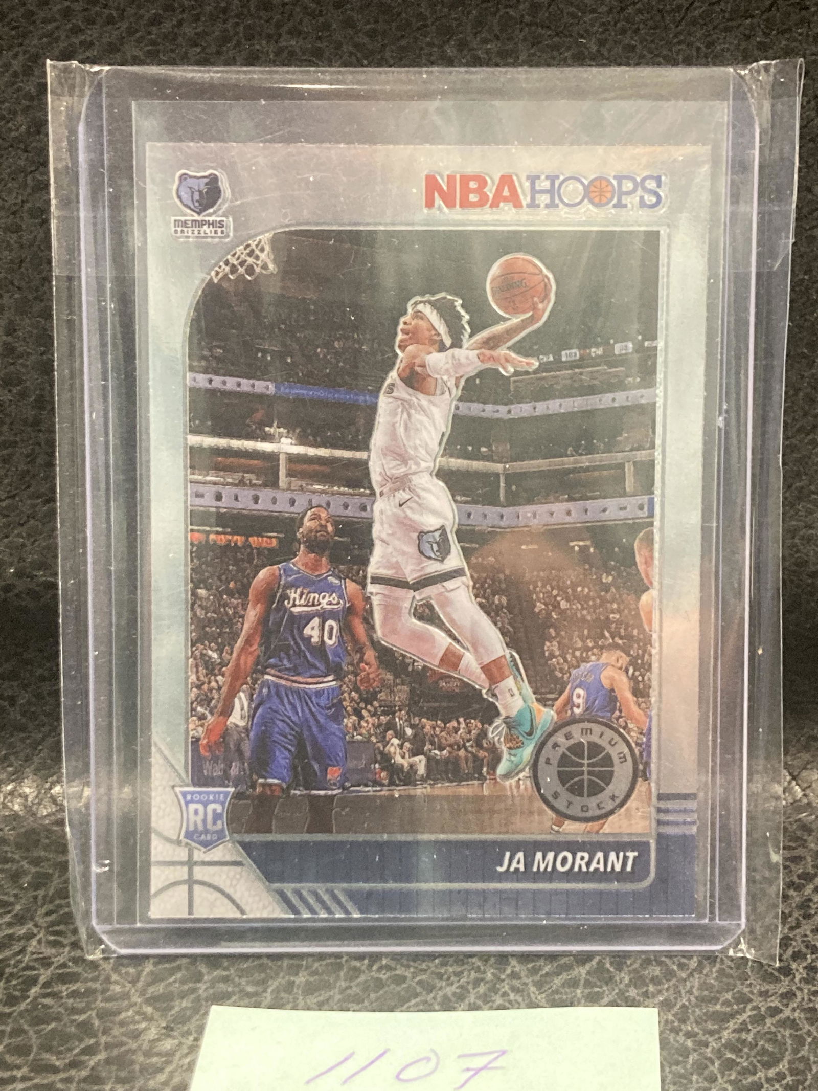 Ja Morant 2019-2020 Nba Hoops Premium Stock Rc No.259 Grizzles (1 of 2)