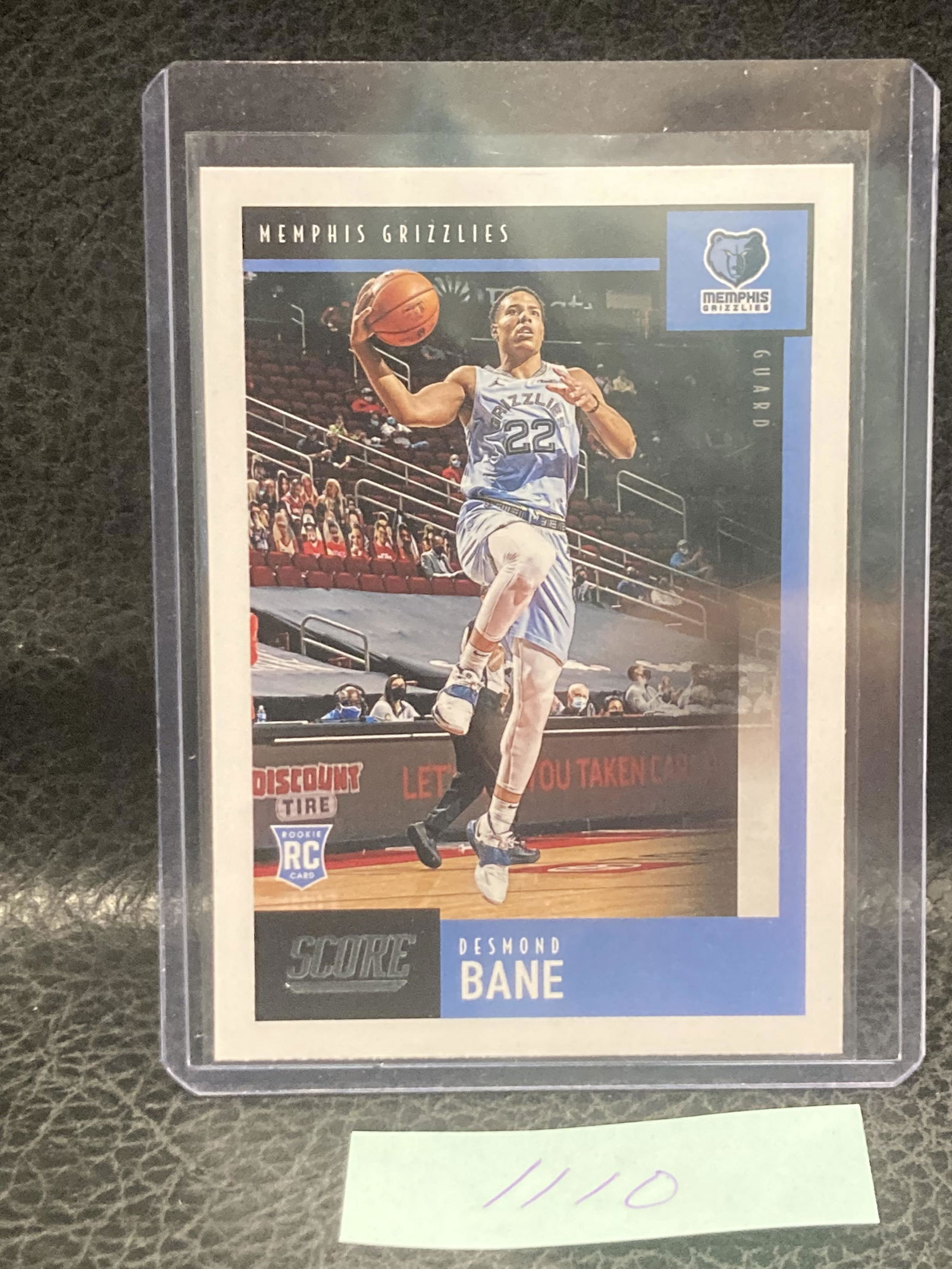 Desmond Bane 2020-21 Panini Chronicles Score Rookie #615 Rc Memphis Grizzlies (1 of 2)