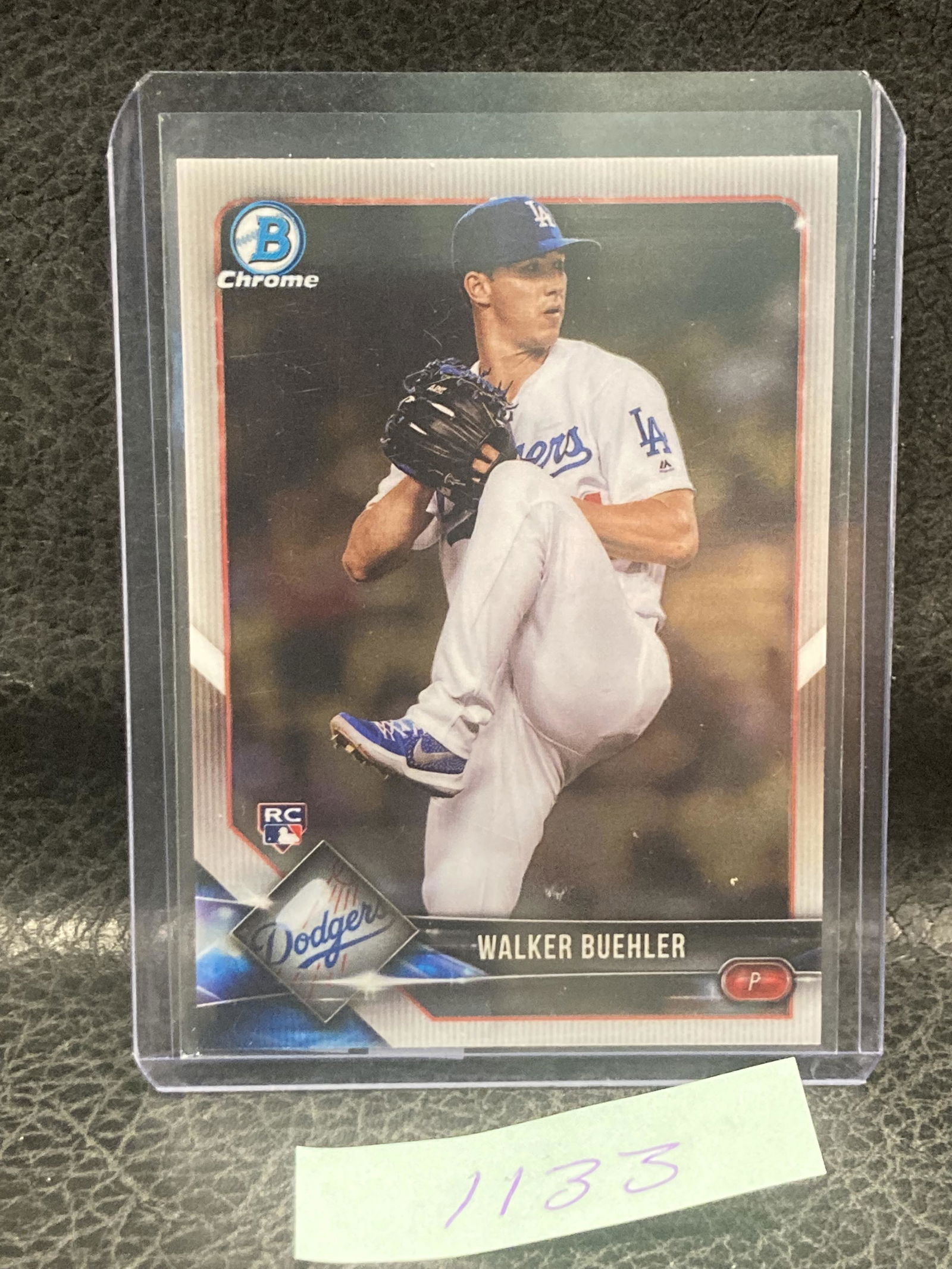 Walker Buehler 2018 Bowman Chrome #34 Rookie Card Rc Dodgers (1 of 2)