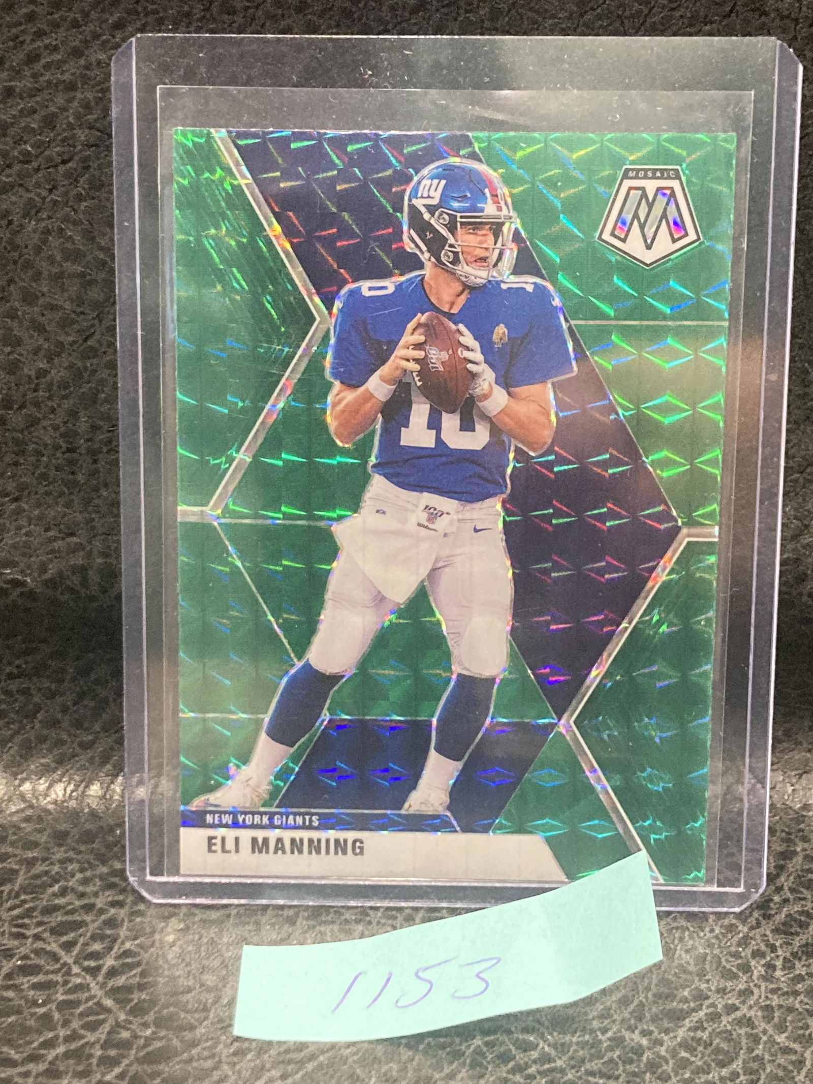 Eli Manning 2020 Panini Mosaic Green Prizm Sp Giants #149 (1 of 2)