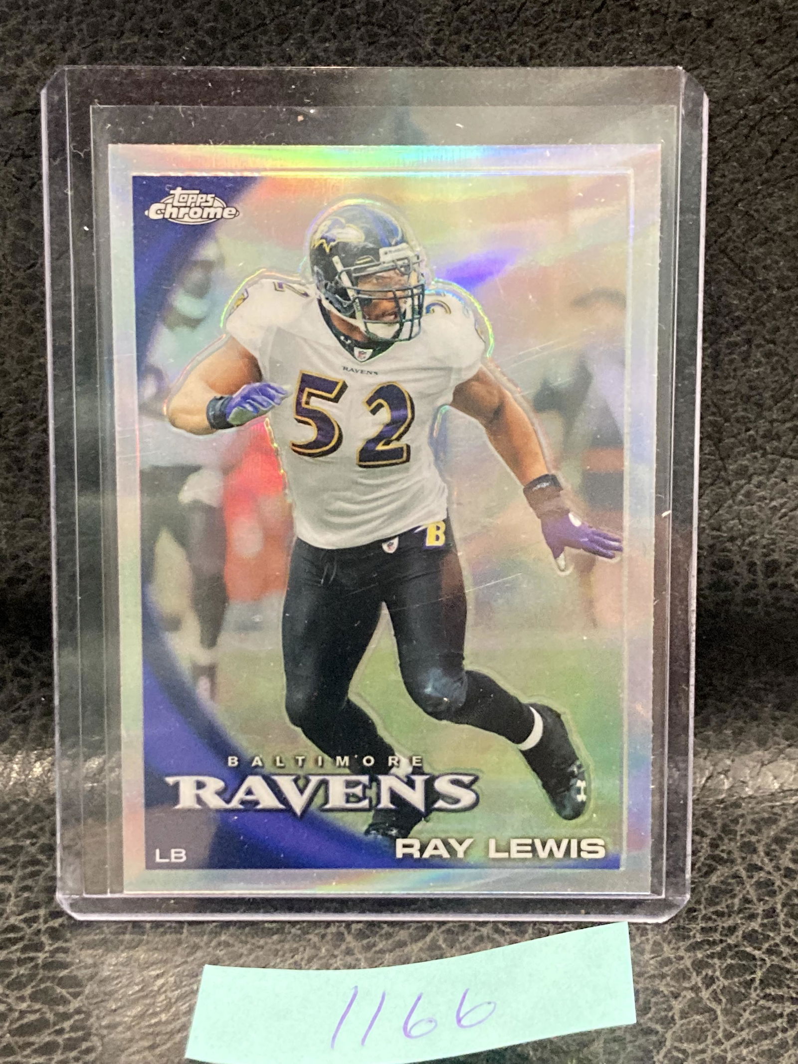 Ray Lewis 2010 Topps Chrome Refractor #C116 Hof (1 of 2)