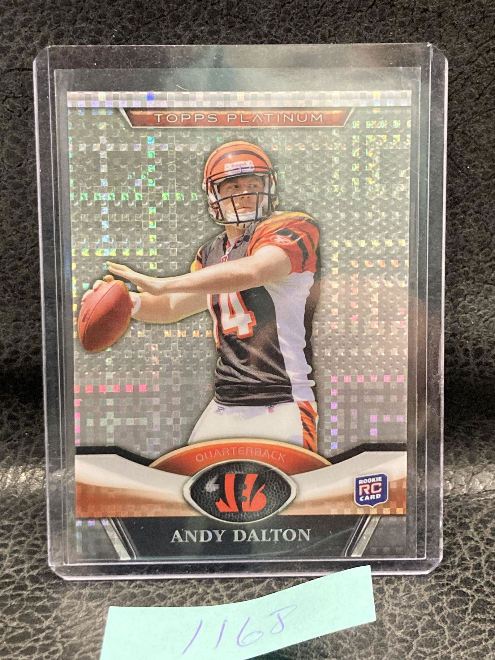 Andy Dalton Rc 2011 Topps Platinum Atomic Refractor Rookie#132 Bengals Rc Bears (1 of 2)
