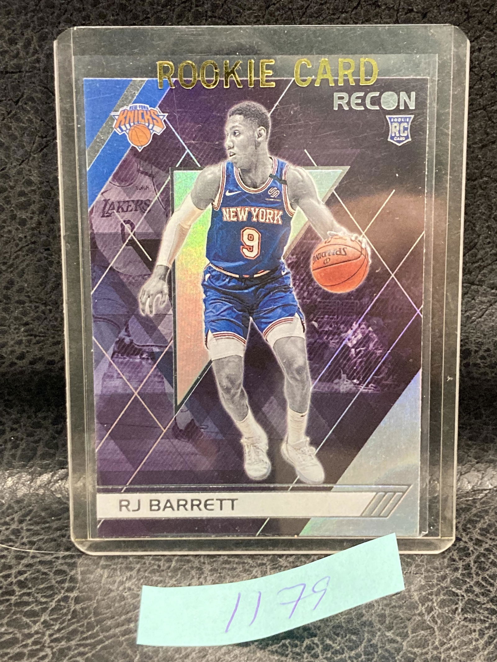 Rj Barrett Rc 2019-20 Chronicles Recon Silver Refractor Rookie Card 290 Knicks (1 of 2)