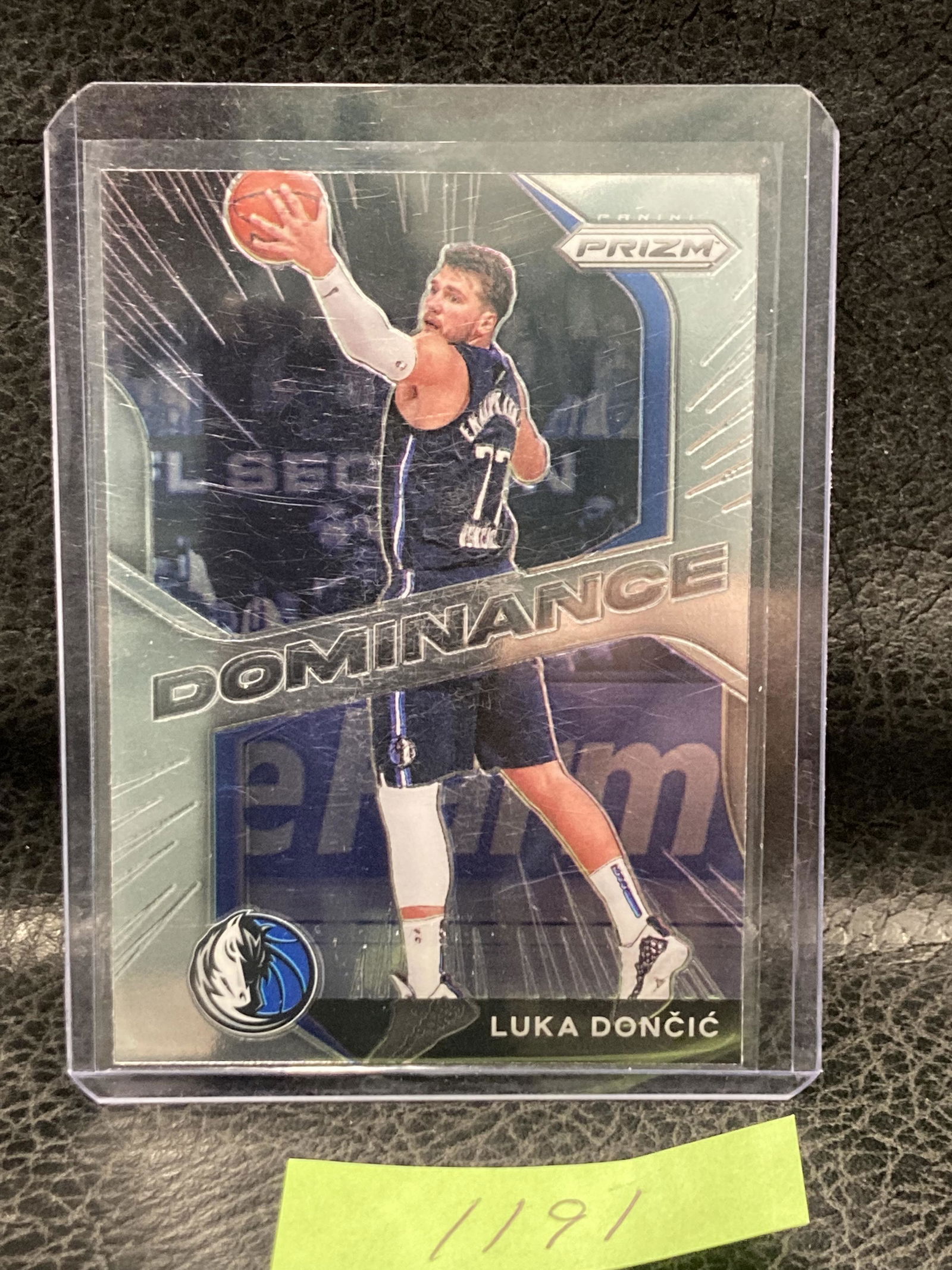 Luka Doncic 2020-21 Panini Prizm Card Dominance Silver Prizm Card #18 (1 of 2)