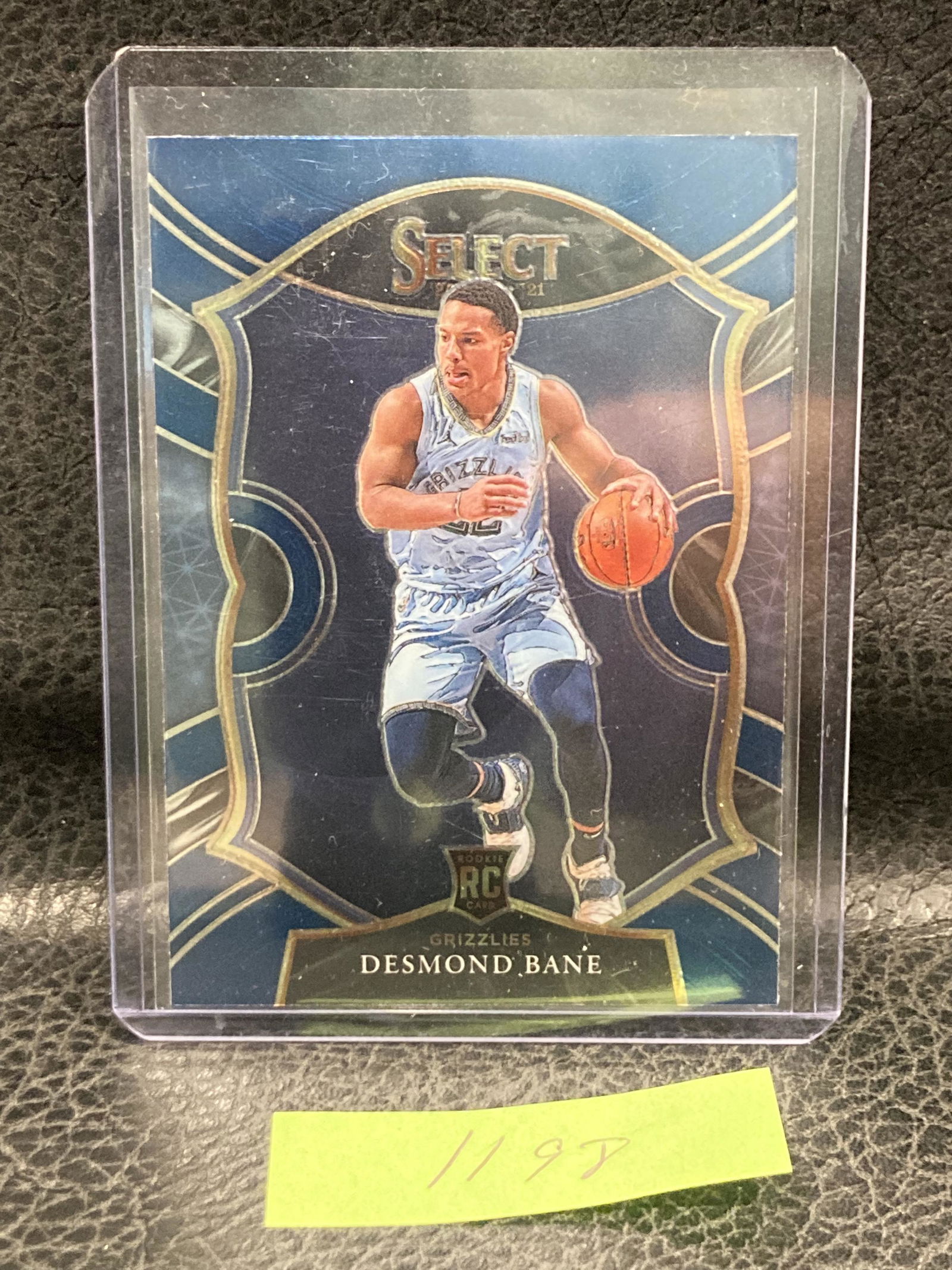 Desmond Bane 2020-21 Select Basketball Retail Blue Silver Prizm Rc #90 (1 of 2)