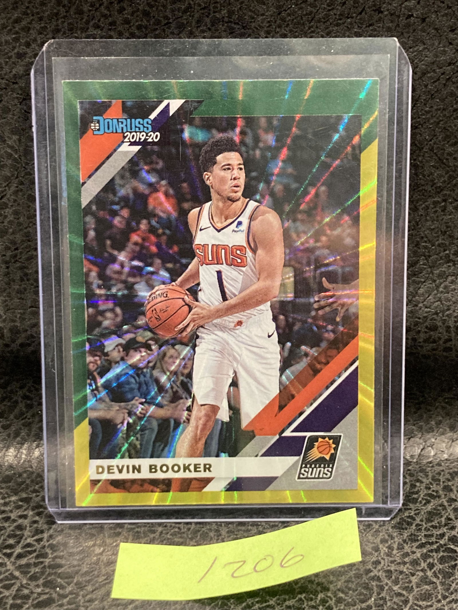 Devin Booker 2019-20 Donurss Greenyellow Suns Laser #159 (1 of 2)