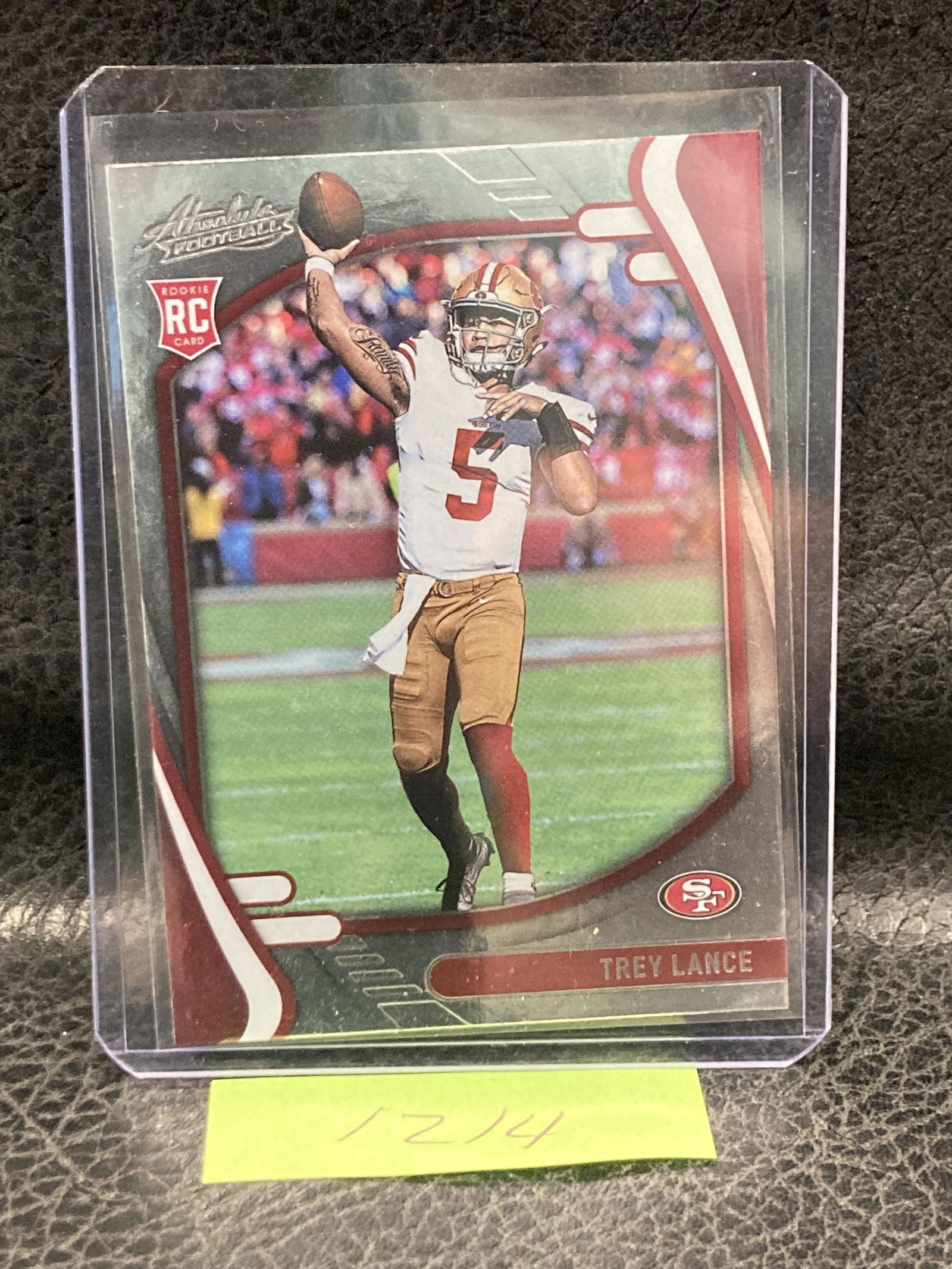 Trey Lance 2021 Absolute #103 49ers Rookie (1 of 2)