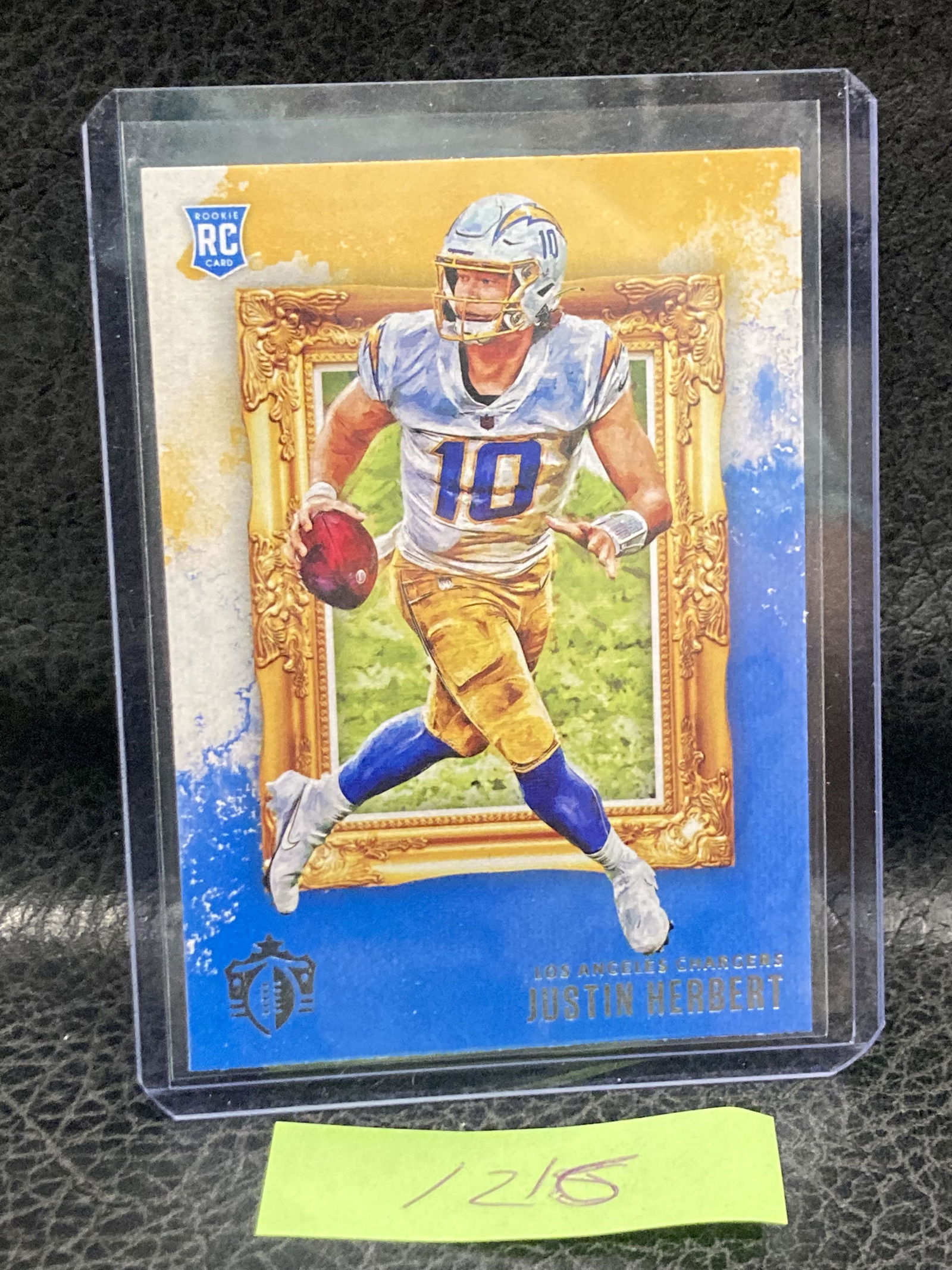 Justin Herbert 2020 Chronicles Gridiron Kings Rookie Card #GK-3 Rc (1 of 2)