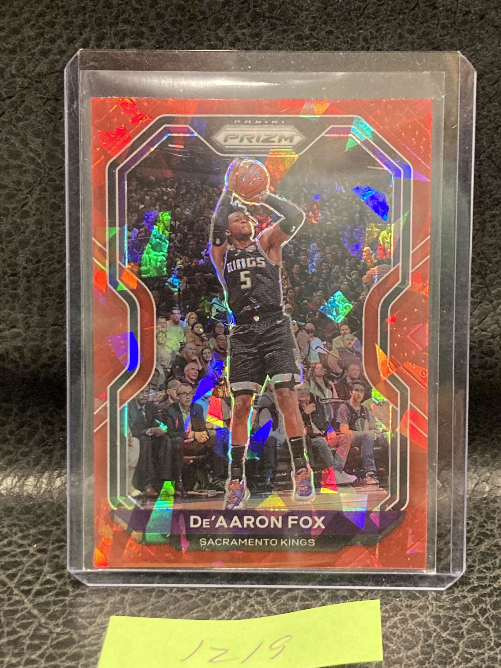 Deaaron Fox 2021 Prizm Nba Red Cracked Ice #13 Kings (1 of 2)