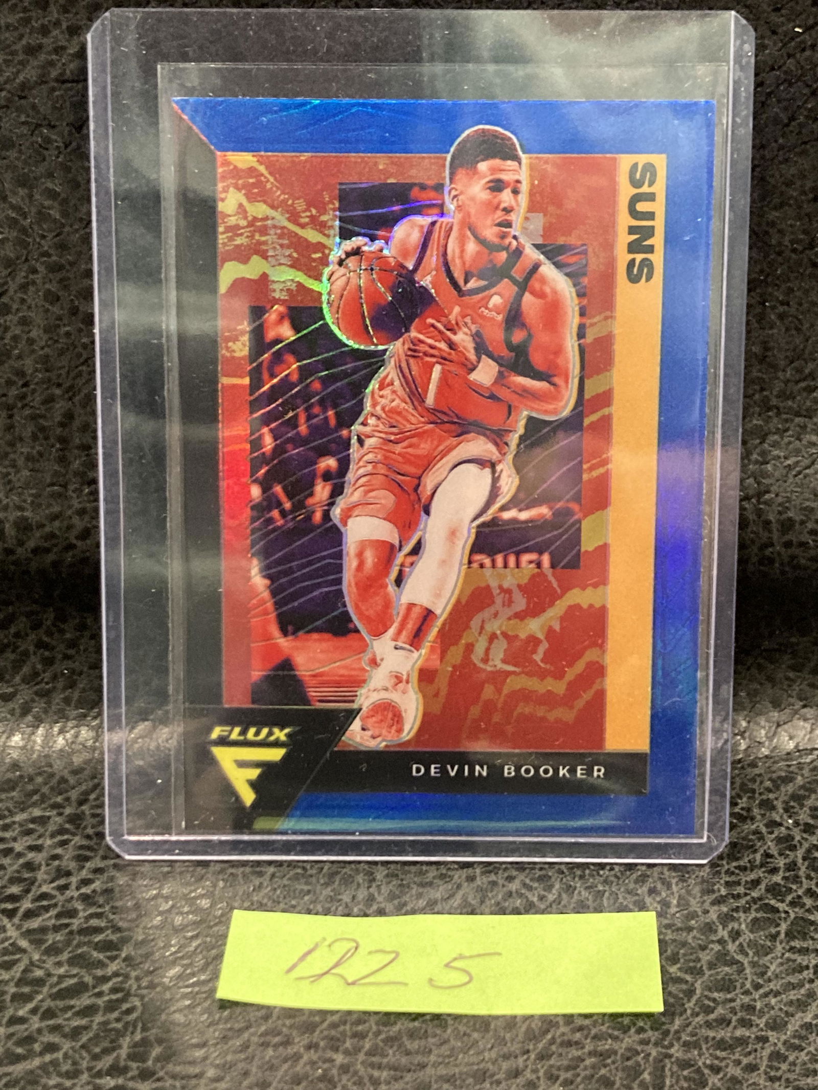 Devin Booker 2020-21 Panini Flux Blue Prizm Holo Suns (1 of 2)