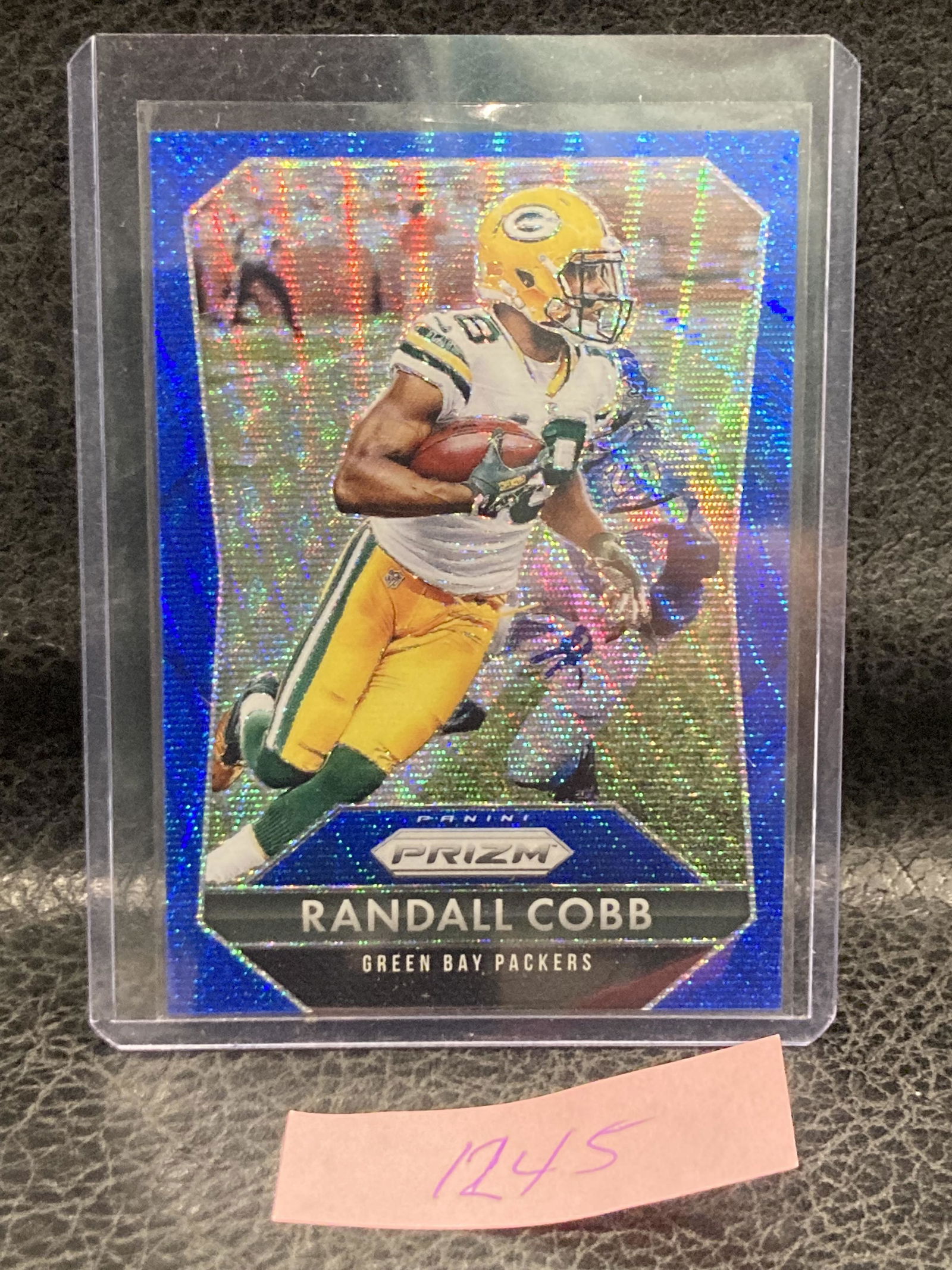 Randall Cobb 2015 Prizm Blue Wave Prizms /150 #58 Green Bay Packers (1 of 2)