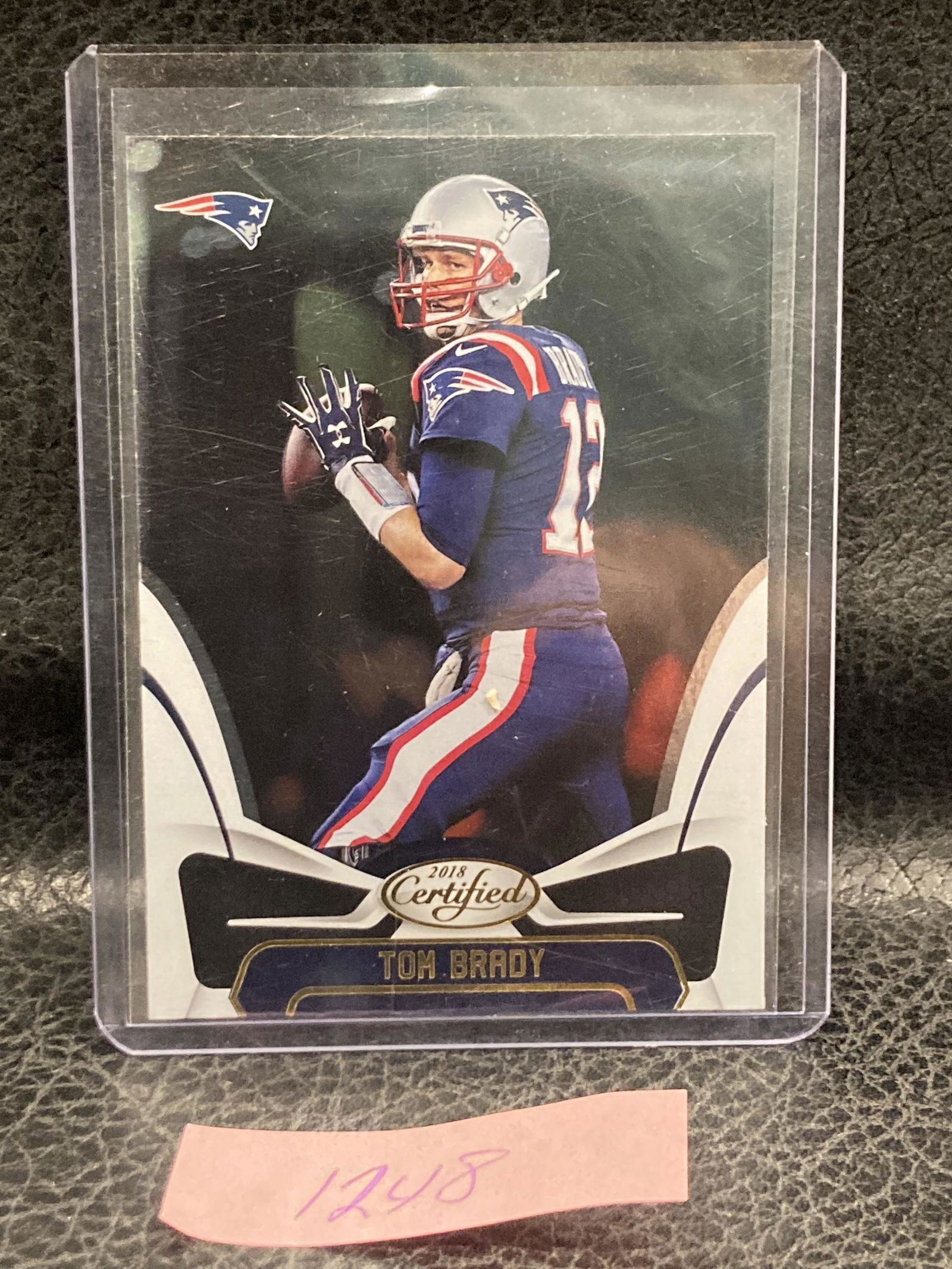 Tom Brady 2018 Certified #65 New England Patriots Tampa Bay Buccaneers (1 of 2)