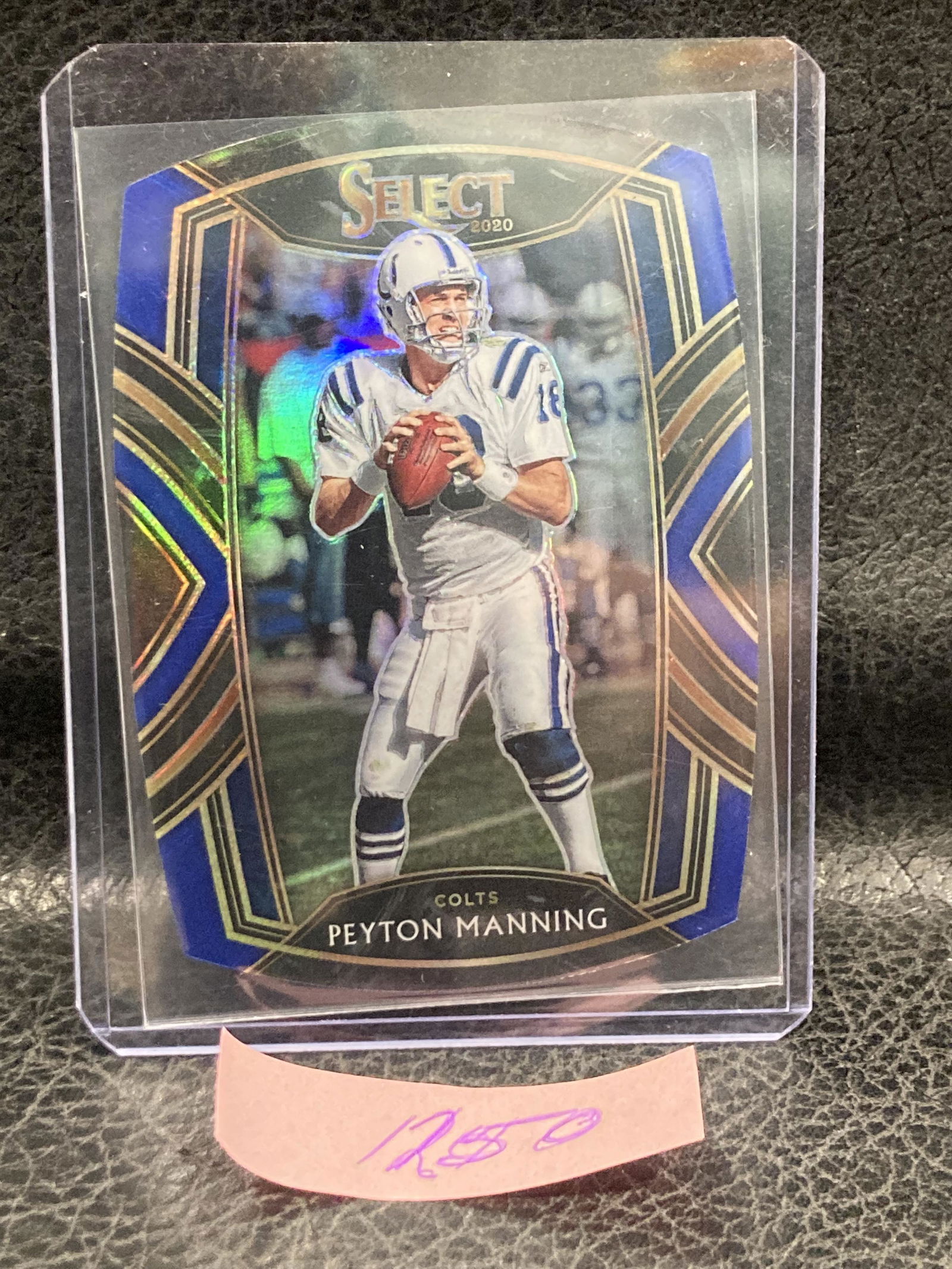 Peyton Manning 2020 Select Club Level Blue Prizm Die Cut Parallel Card#231 Mint (1 of 2)