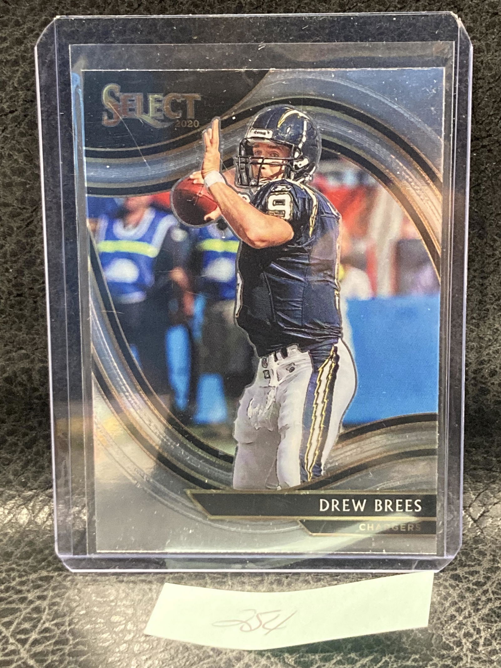 Drew Brees2020 Select  Field Level Chargers (1 of 2)