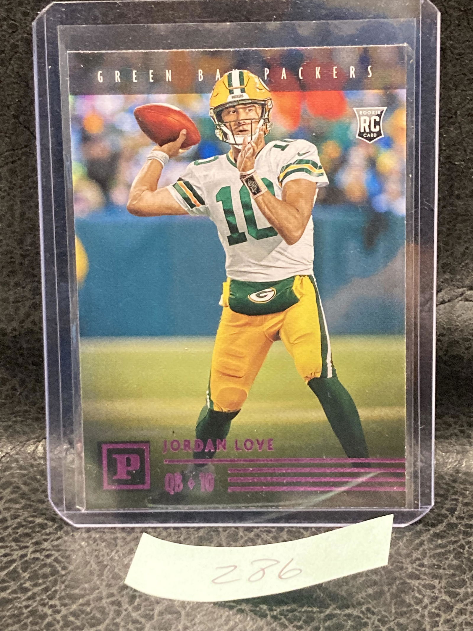 Jordan Love 2020 Panini Chronicles Rc #PA-4 Packers Pink (1 of 2)