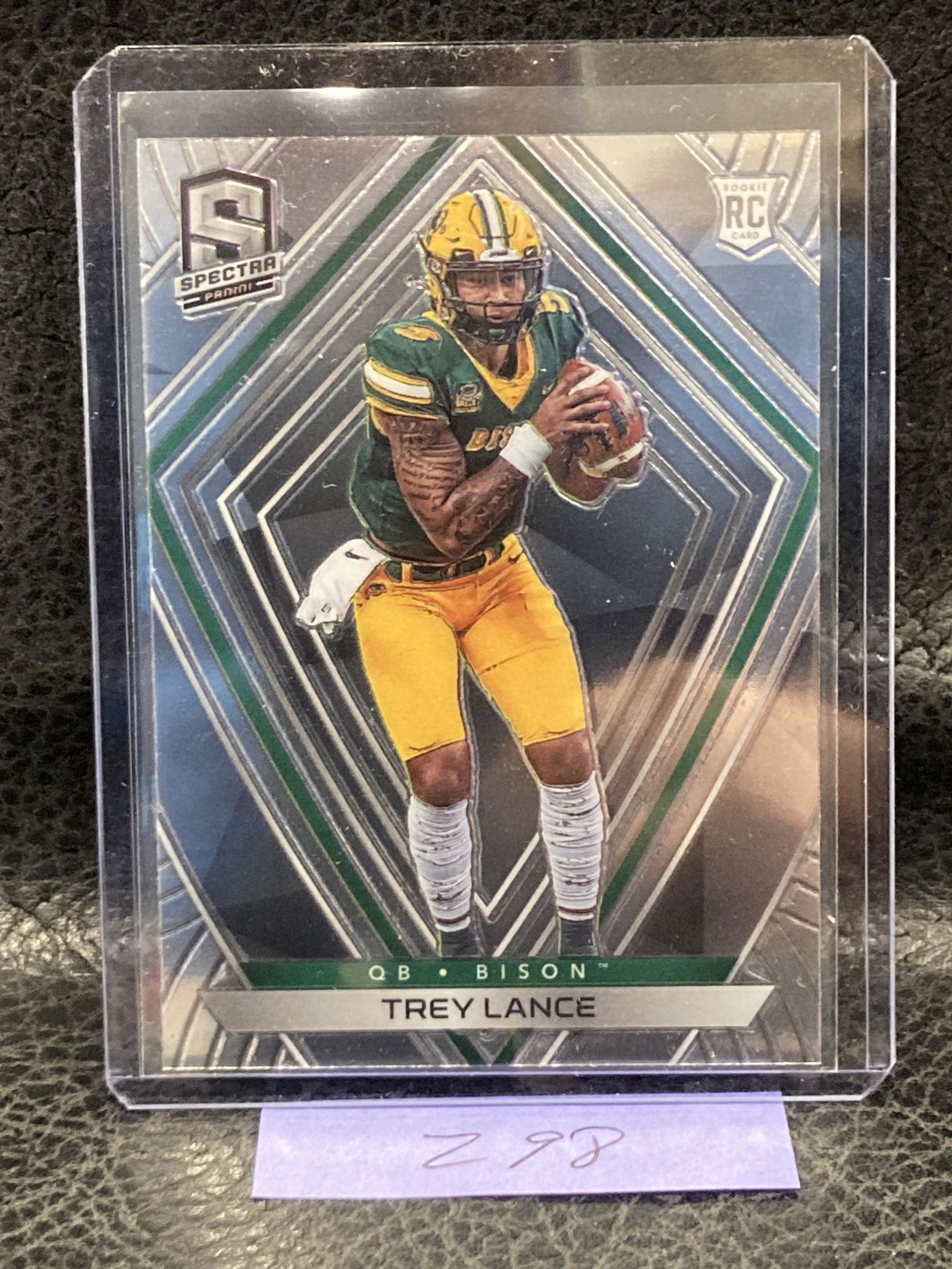 TREY LANCE 2021 Chronicles Spectra Draft Picks RC 281 North Dakota State 49ers (1 of 2)