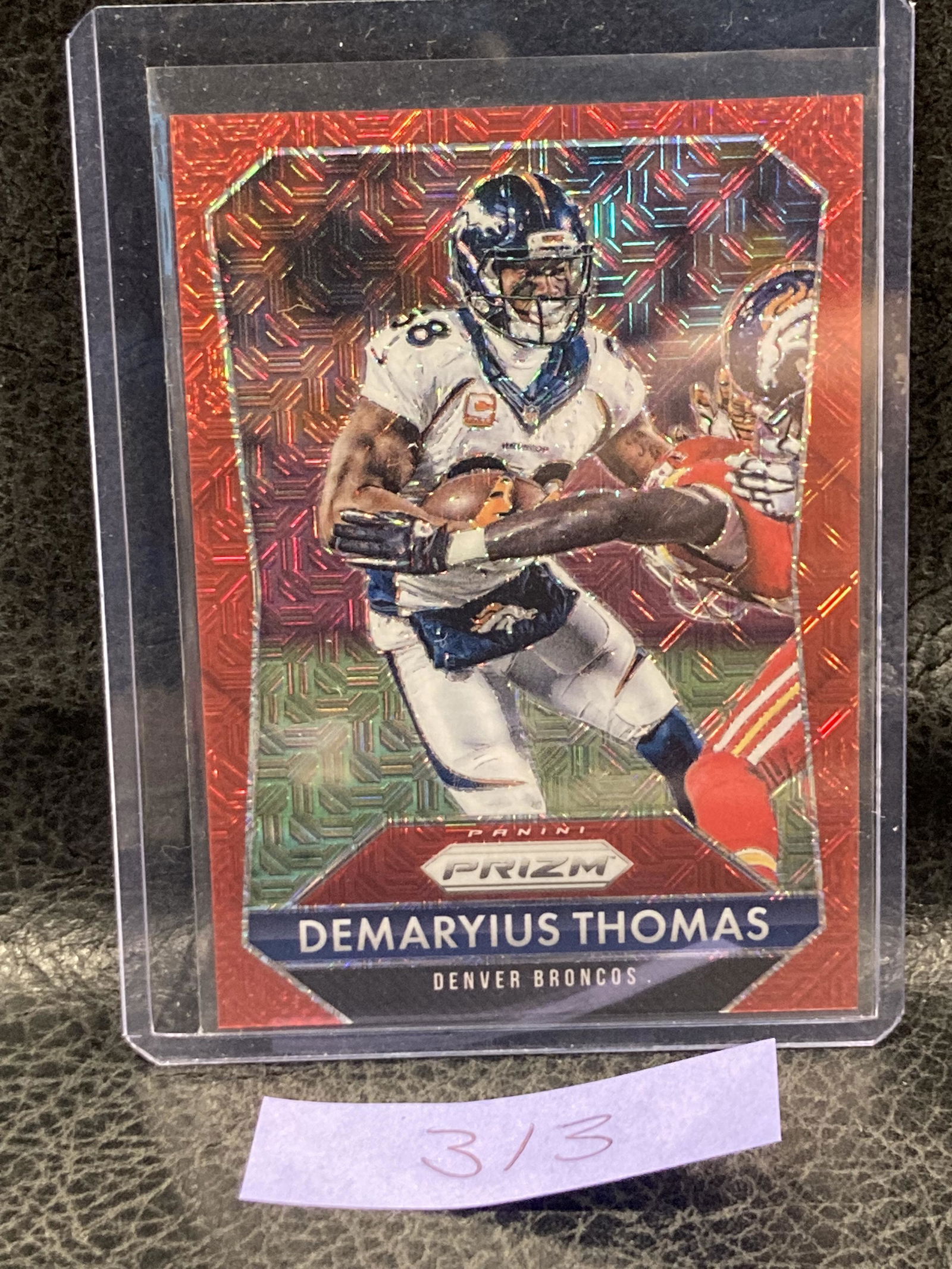 Demaryius Thomas 2015 Prizm Red Mojo Prizms /99 Broncos #153 (1 of 2)