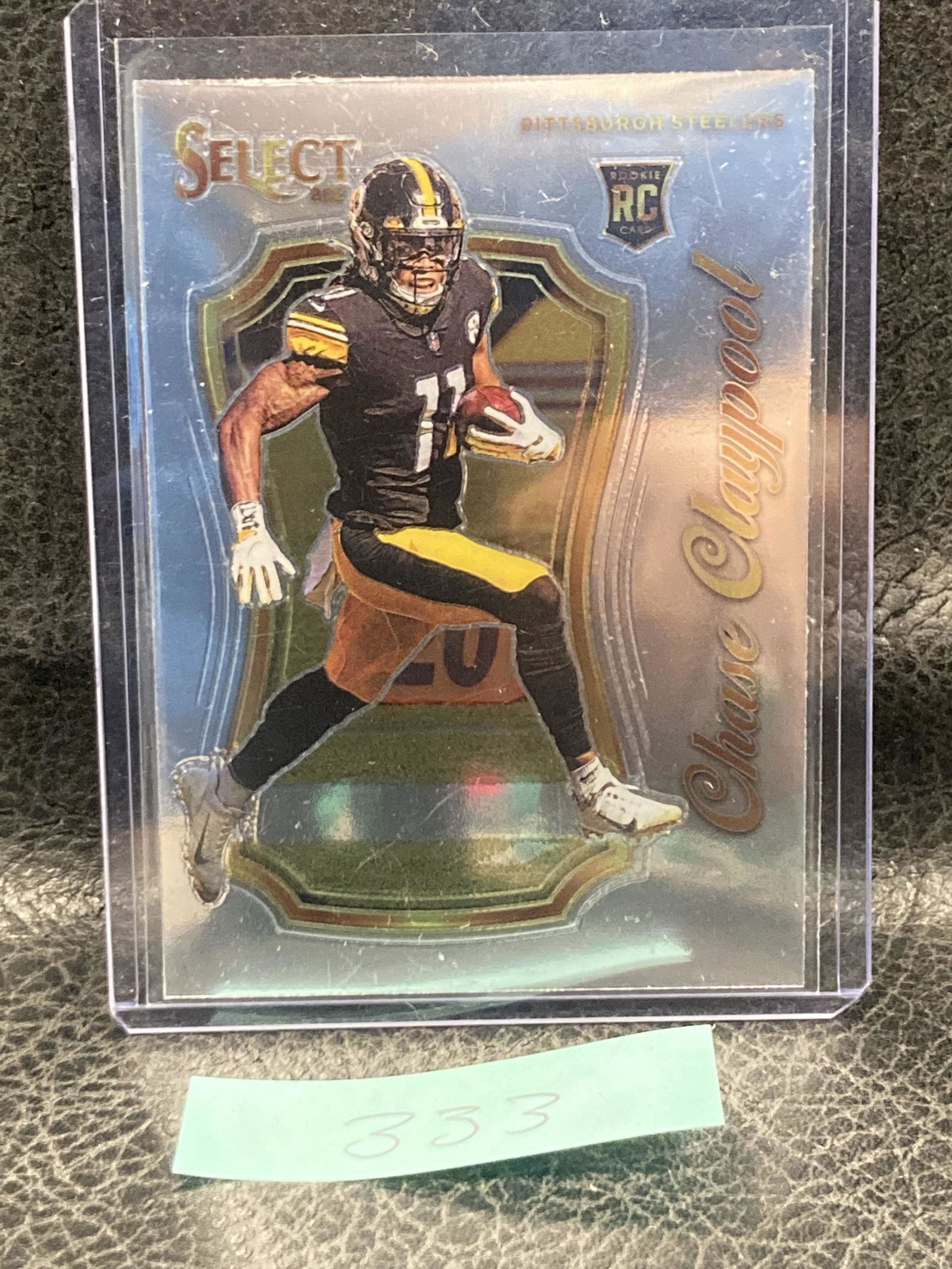 Chase Claypool 2020 Select Football Certified Rc Pittsburgh Steelers (1 of 2)