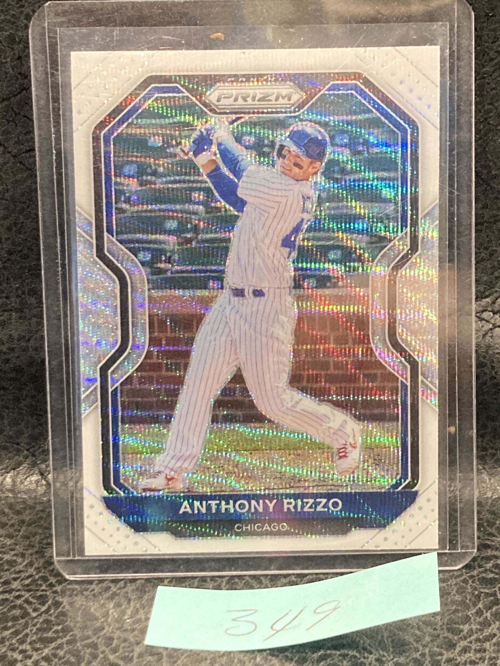 Anthony Rizzo2021 Prizm Baseball White Wave Prizm SP #28 (1 of 2)