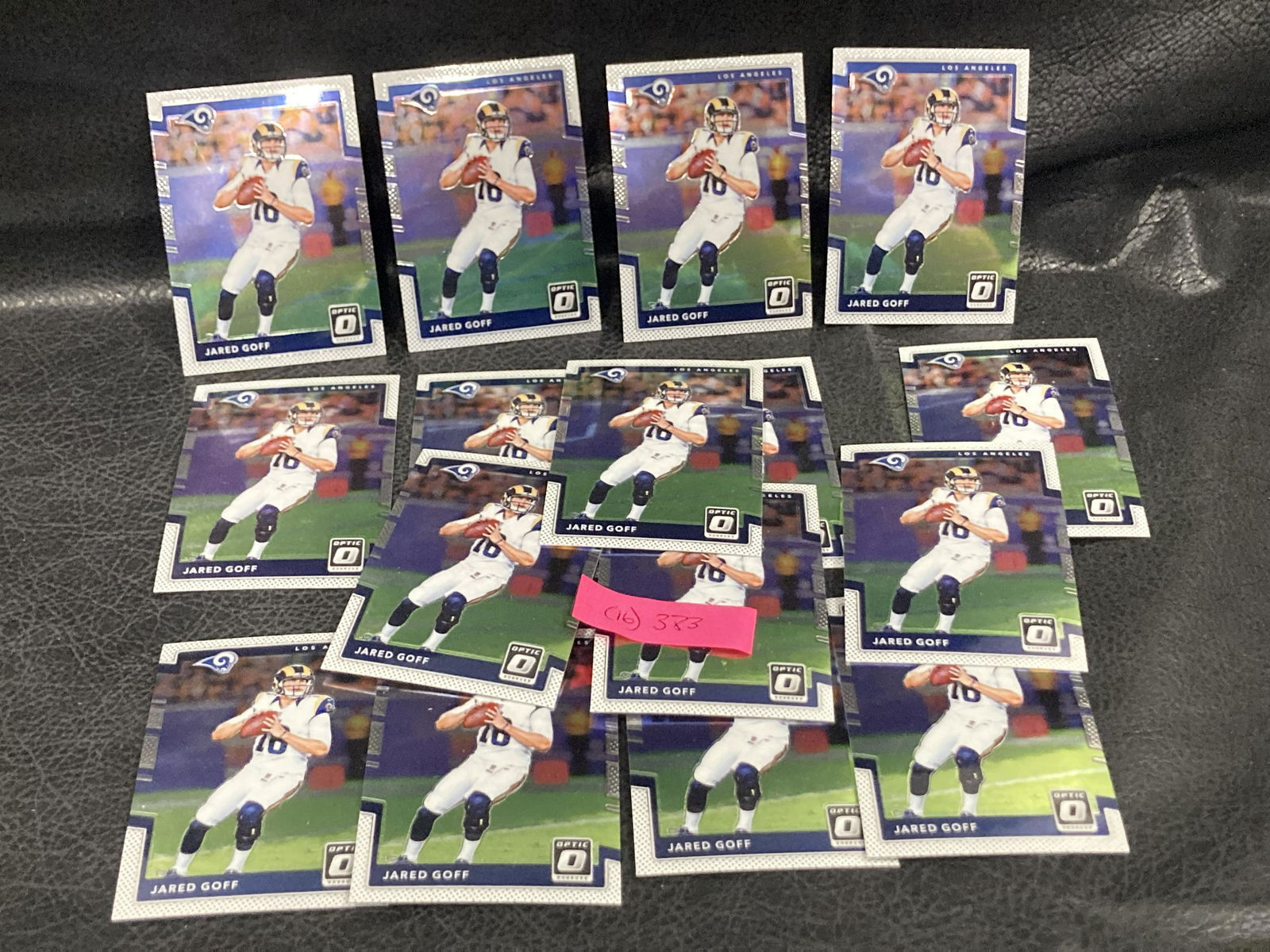 2017 Optic Lot Of 16 Jared Goff Football Cards Rams (1 of 3)