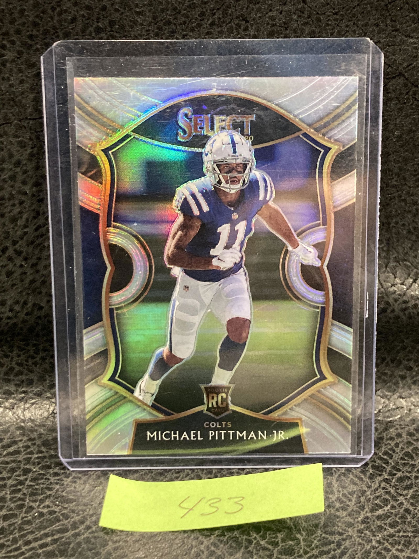 Michael Pittman Jr. 2020 Select Concourse Silver Prizm RC Rookie Card (1 of 2)