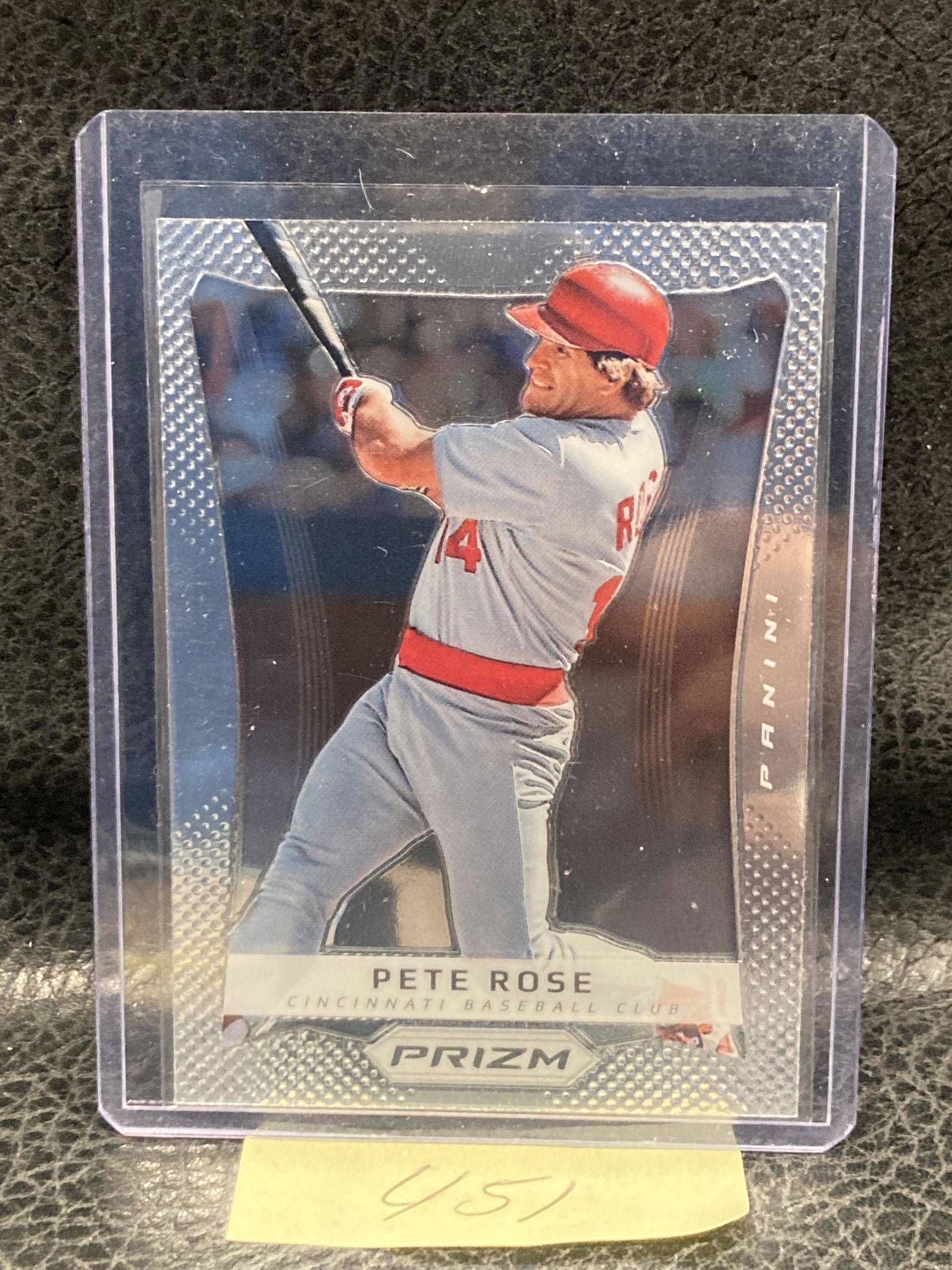 PETE ROSE 2012 Prizm #145 PRIZM 1st YEAR PRIZM SP Cincinnati Reds (1 of 2)
