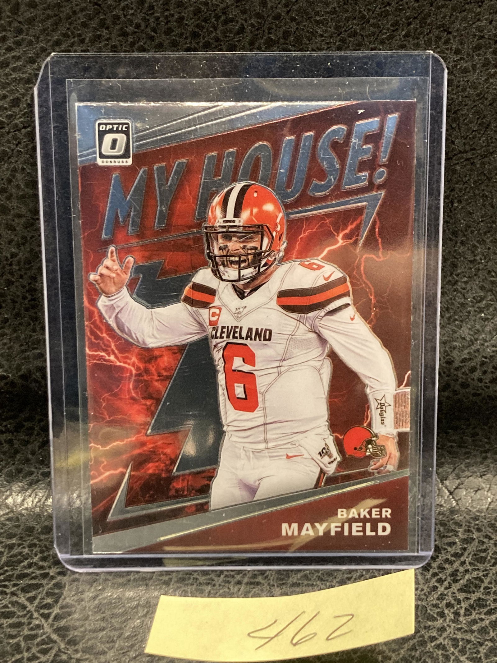 Baker Mayfield 2020 Donruss Optic #MH-9 Cleveland Browns My House! Insert (1 of 2)
