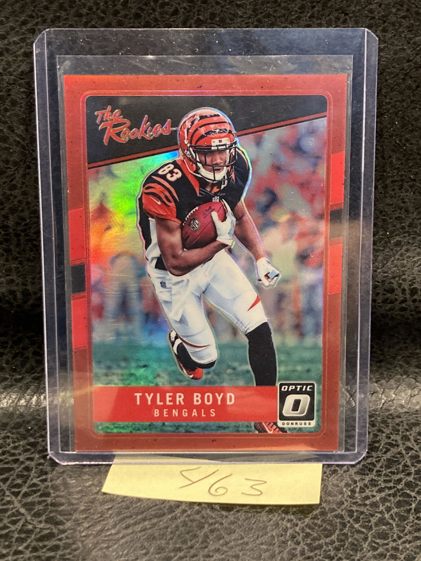 Tyler Boyd 2016 Donruss Optic Rc Bengals The Rookies Red /99 Prizm (1 of 2)