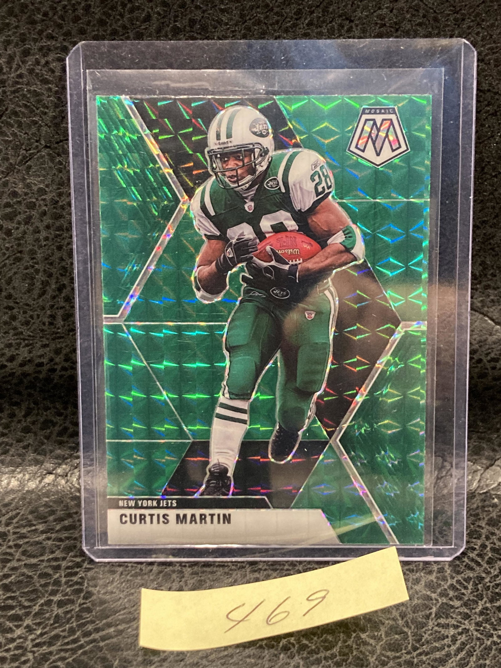 Curtis Martin 2020 Mosaic Football #159 Green Mosaic Prizms Ny Jets: Curtis Martin 2020 Mosaic Football #159 Green Mosaic Prizms Ny Jets