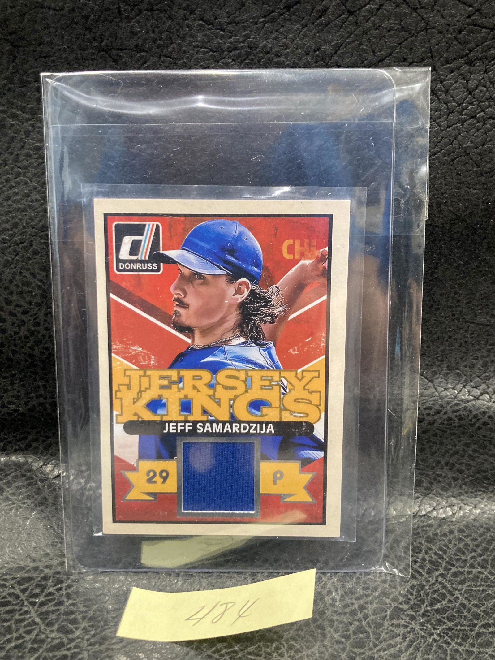 Jeff Samardzija 2014 Donruss Baseball Gameworn Jersey Relic Chicago Cubs Panini (1 of 2)