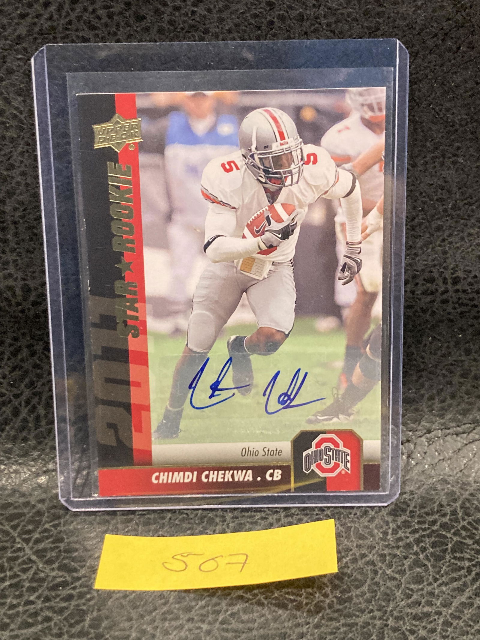 Chimdi Chekwa 2011 Upper Deck Star Rookie Gold Auto Auto #85 Rookie Auto RC (1 of 2)