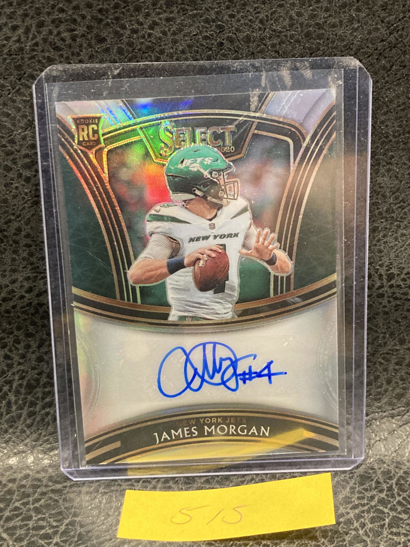 James Morgan 2020 Select Holo Silver Auto Rc Jets Ss-Jmo (1 of 2)
