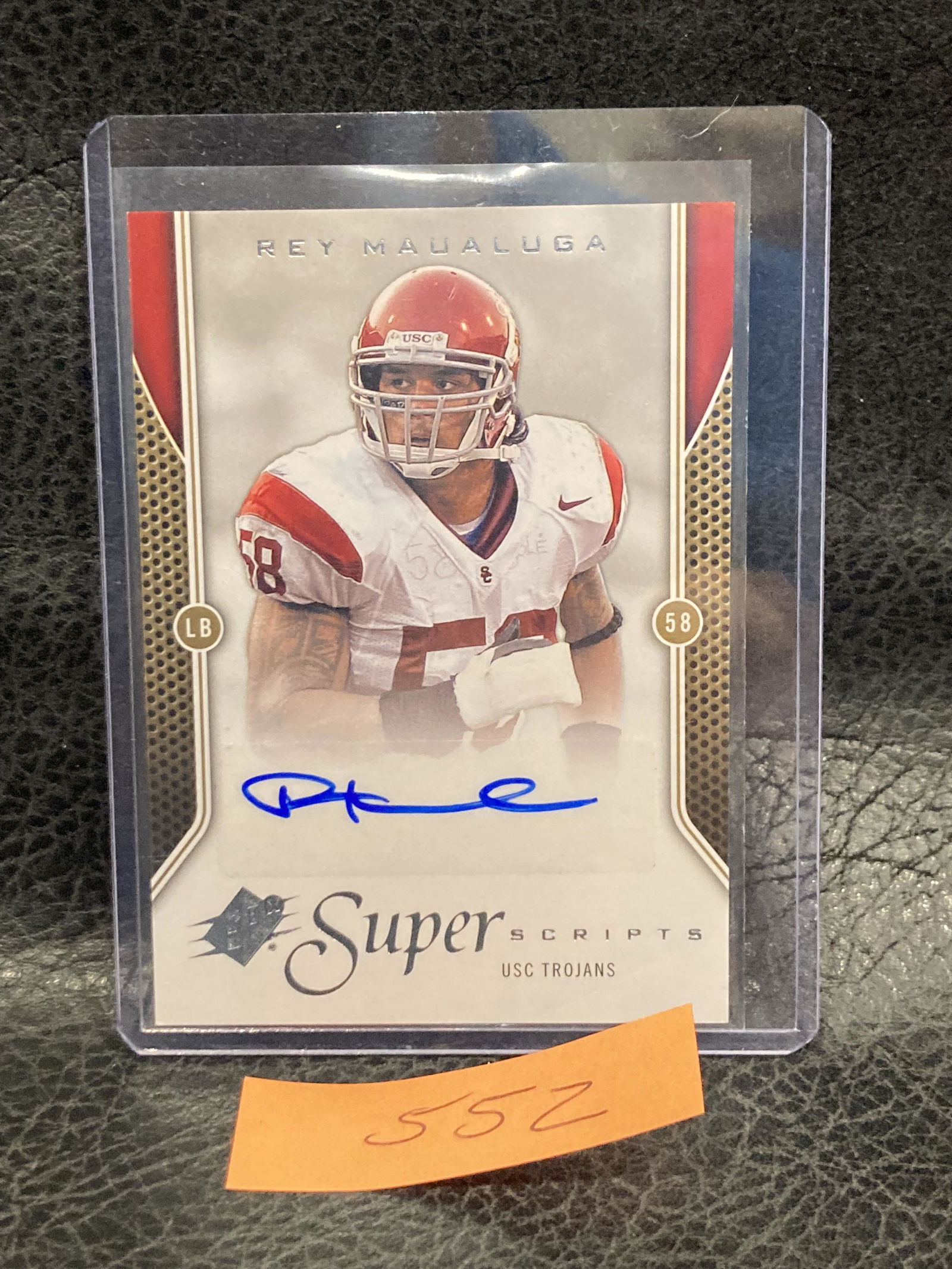 Rey Maualuga 2010 Spx Super Scripts Autographs #SSMA Auto Bengals (1 of 2)