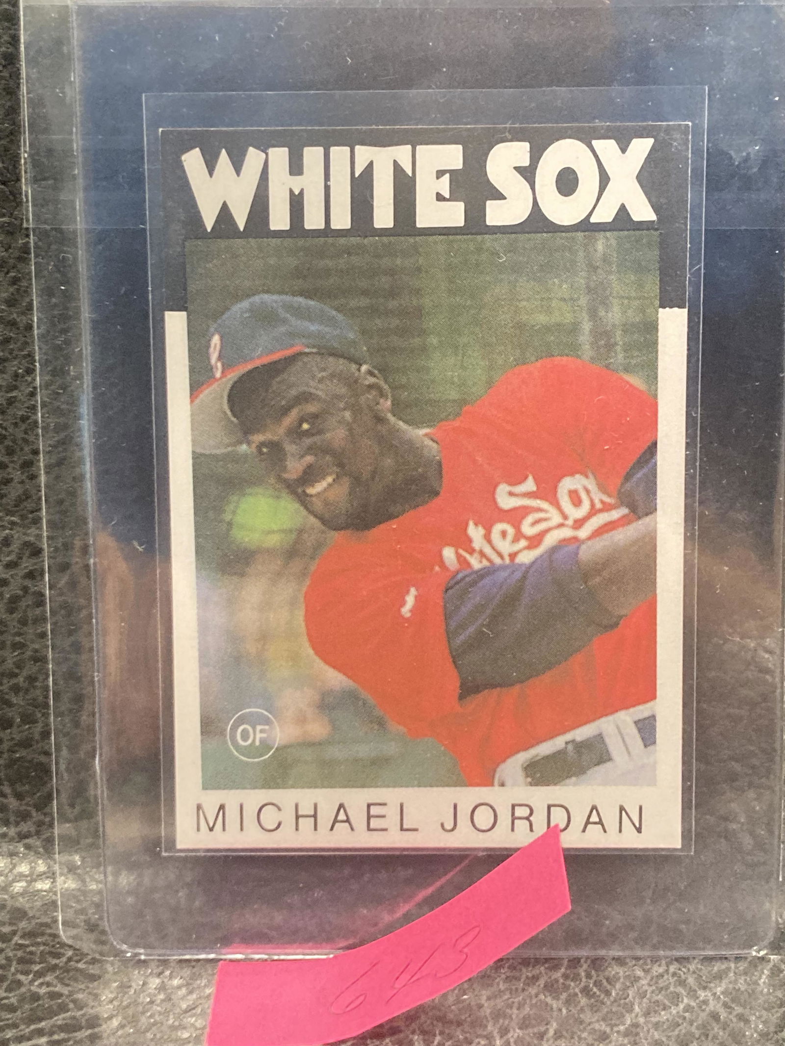 Michael Jordan 1986 Topps Baseball Rookie Aamer Sport White Sox Rc Bulls (1 of 2)