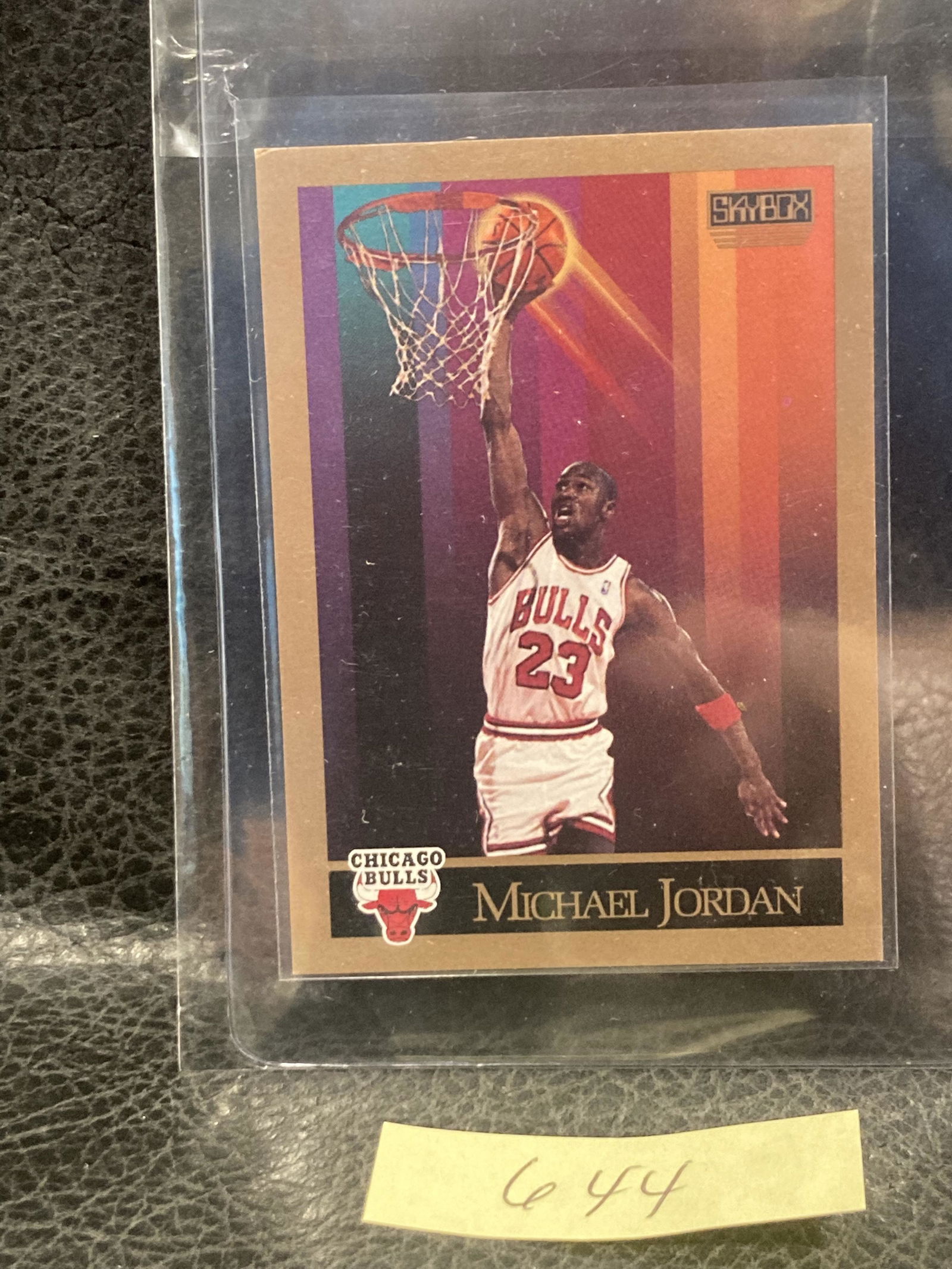 Michael Jordan 1990 Skybox Nba Basketball Card #41 Chicago Bulls 23 (1 of 2)
