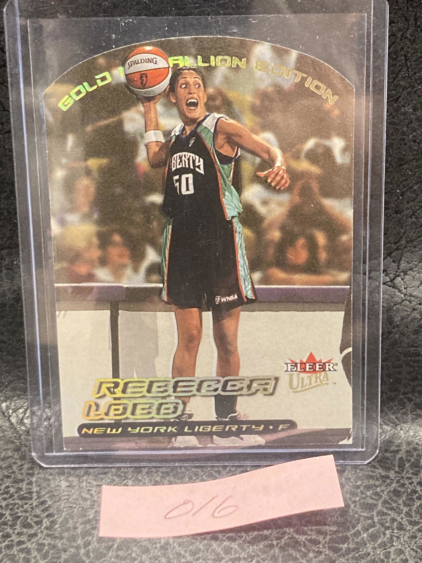 Rebecca Lobo 2000 Fleer Ultra Wnba Gold Medallion Edition #85G Hof (1 of 2)