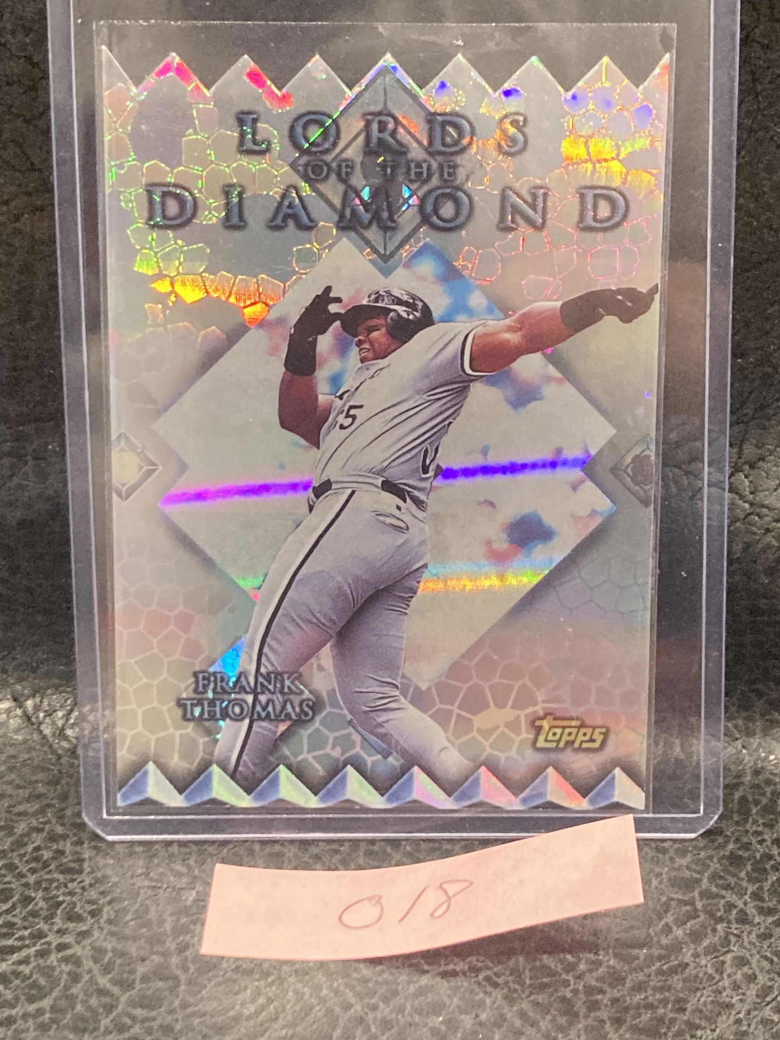 Frank Thomas 1999 Topps Chrome Lords Of The Diamond #LD4 White Sox (1 of 2)