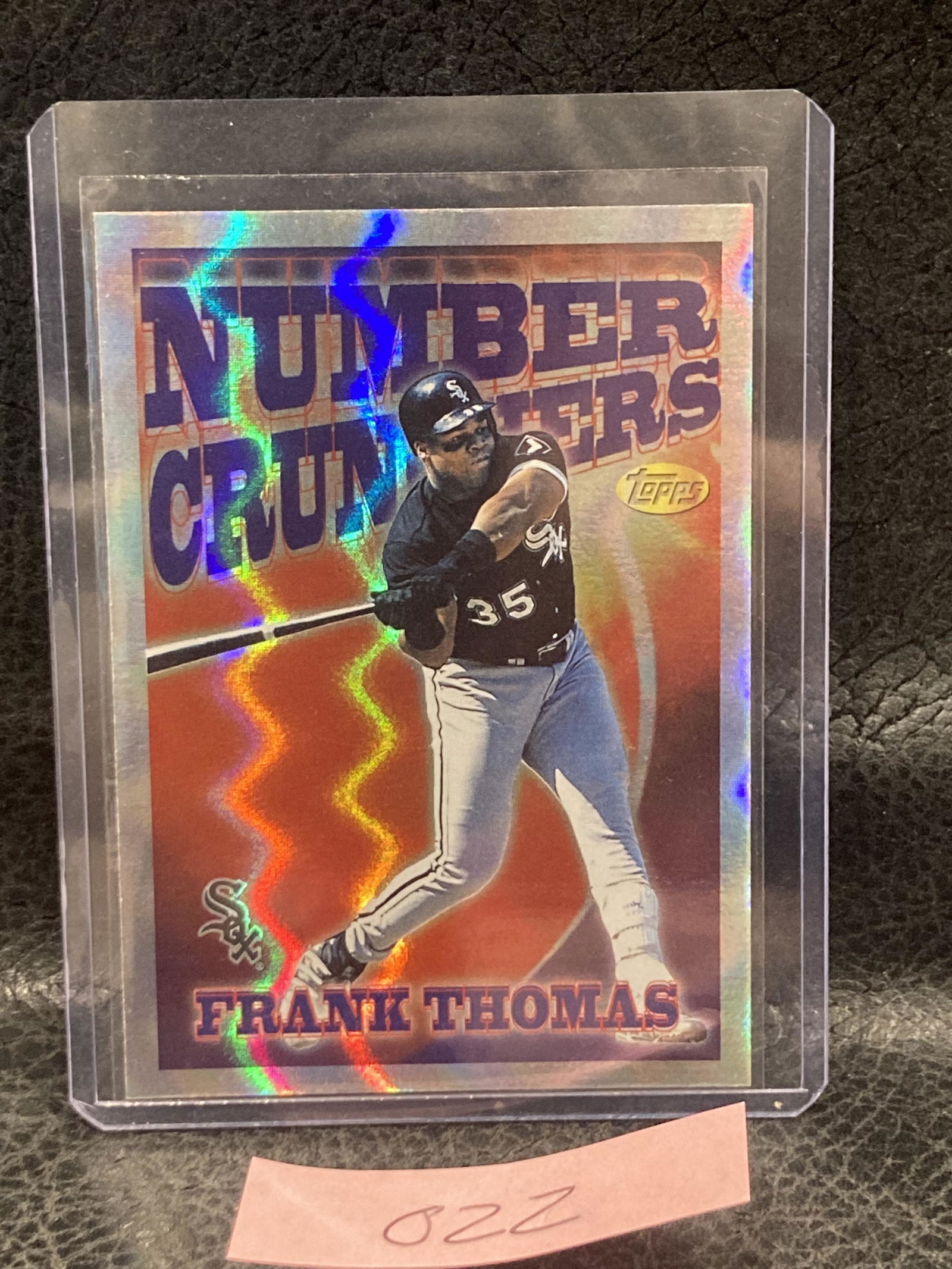 Frank Thomas 1997 Topps Seasons Best Number Crunchers #SB2  White Sox (1 of 2)