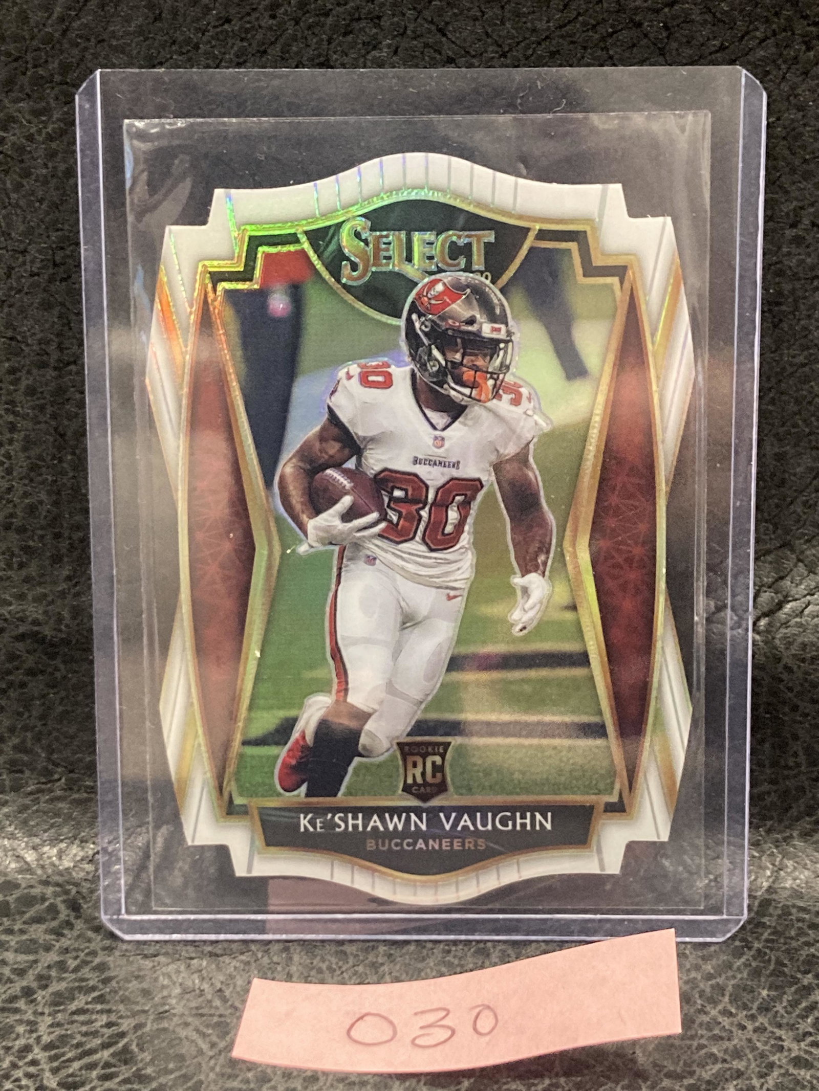 Keshawn Vaughn 2020 Select Premier Level #173 Rc White Prizm Die-Cut (1 of 2)