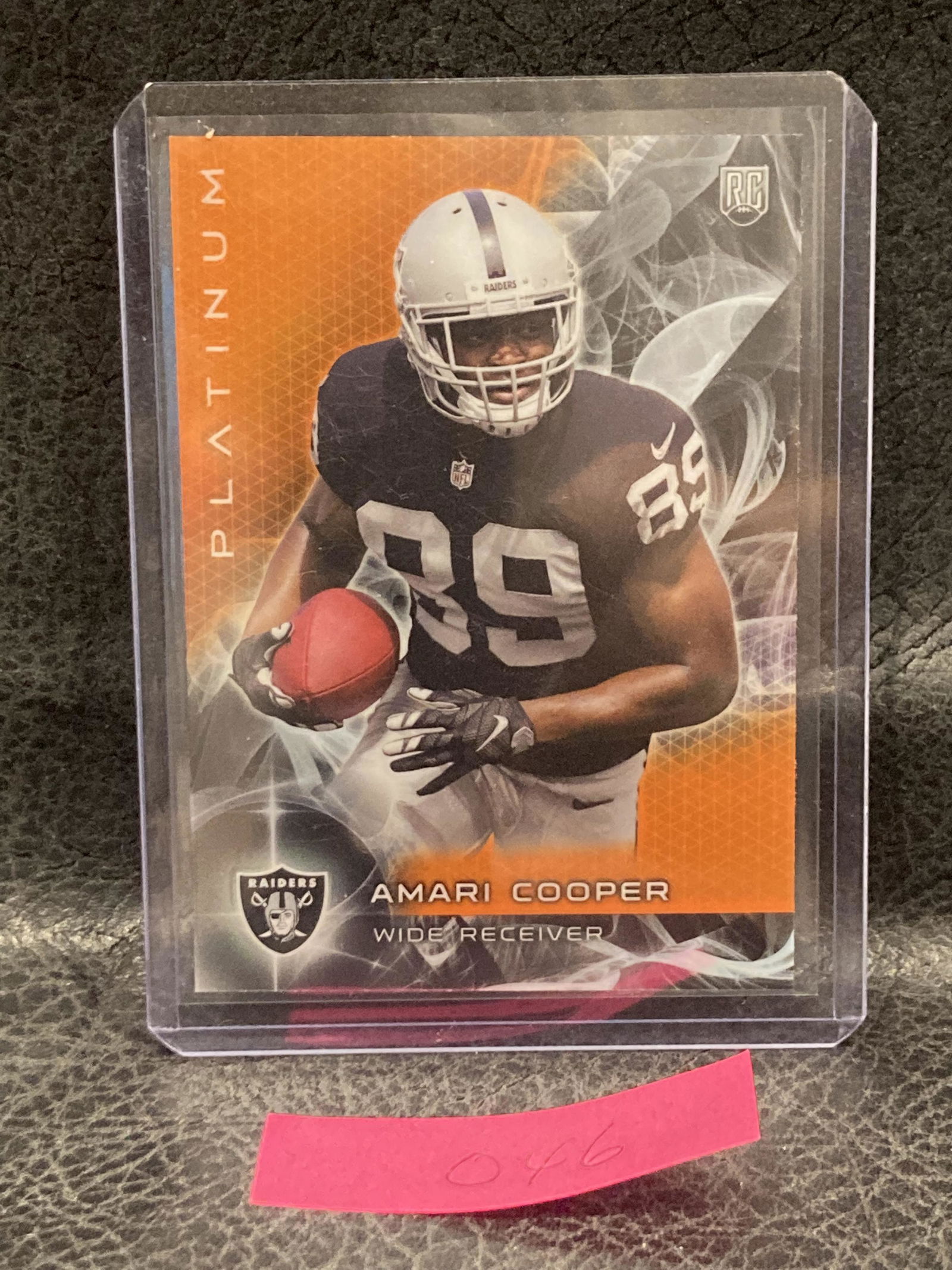 Amari Cooper 2015 Rc Topps Platinum Orange Refractor #114 (1 of 2)