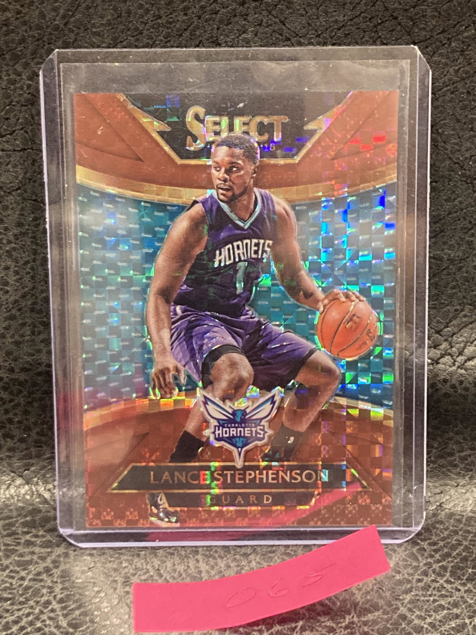 Lance Stephenson 2014-15 Select Courtside Prizms Copper Basketball Card #274 /49: Lance Stephenson 2014-15 Select Courtside Prizms Copper Basketball Card #274 /49