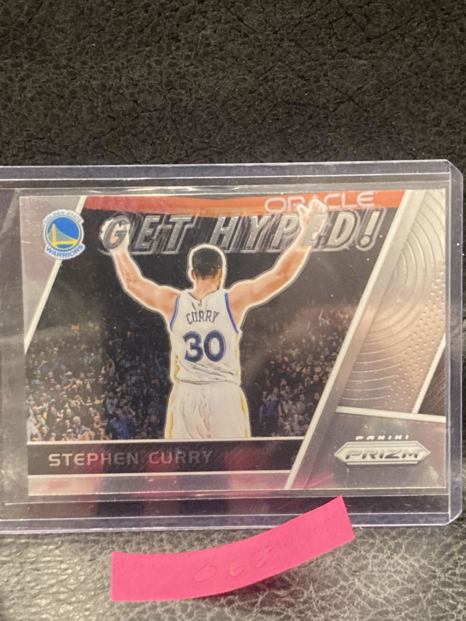 Stephen Curry 2017-18 Prizm Get Hyped Prizm Gh-Sc Warriors (1 of 2)