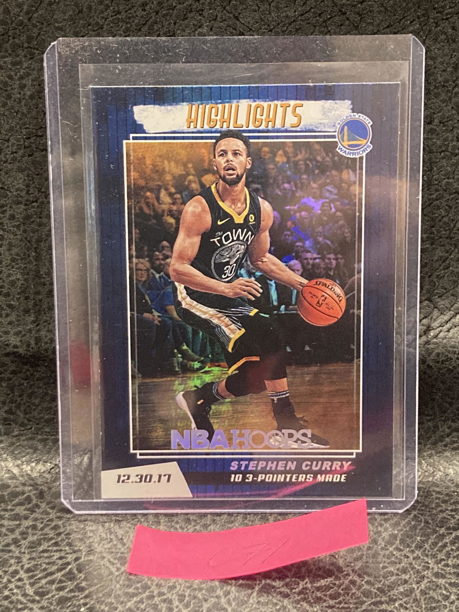 Stephen Curry 2018-19 Hoops Highlights Insert Foil (1 of 2)