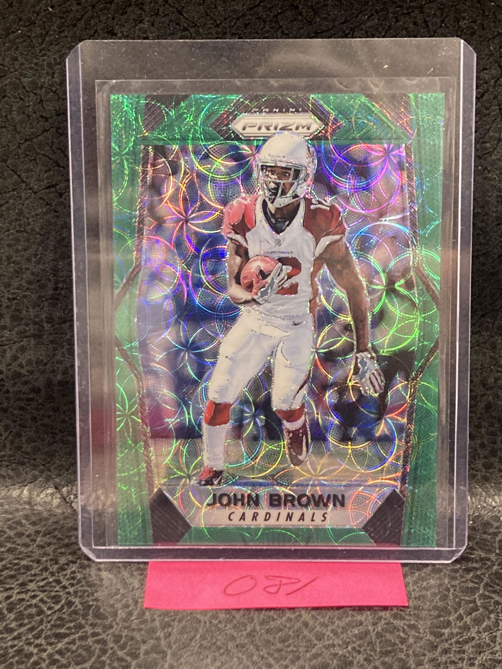 John Brown 2017 Prizm Green Scope Prizm /99 #122 (1 of 2)